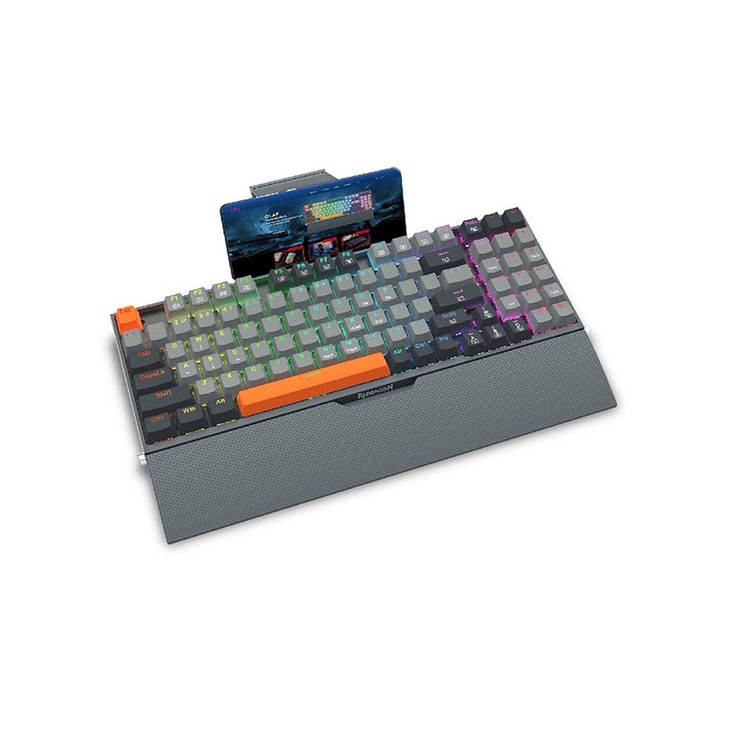 Teclado Mecánico Redragon Olaf K648gg 90% Sw Red Ingles-0