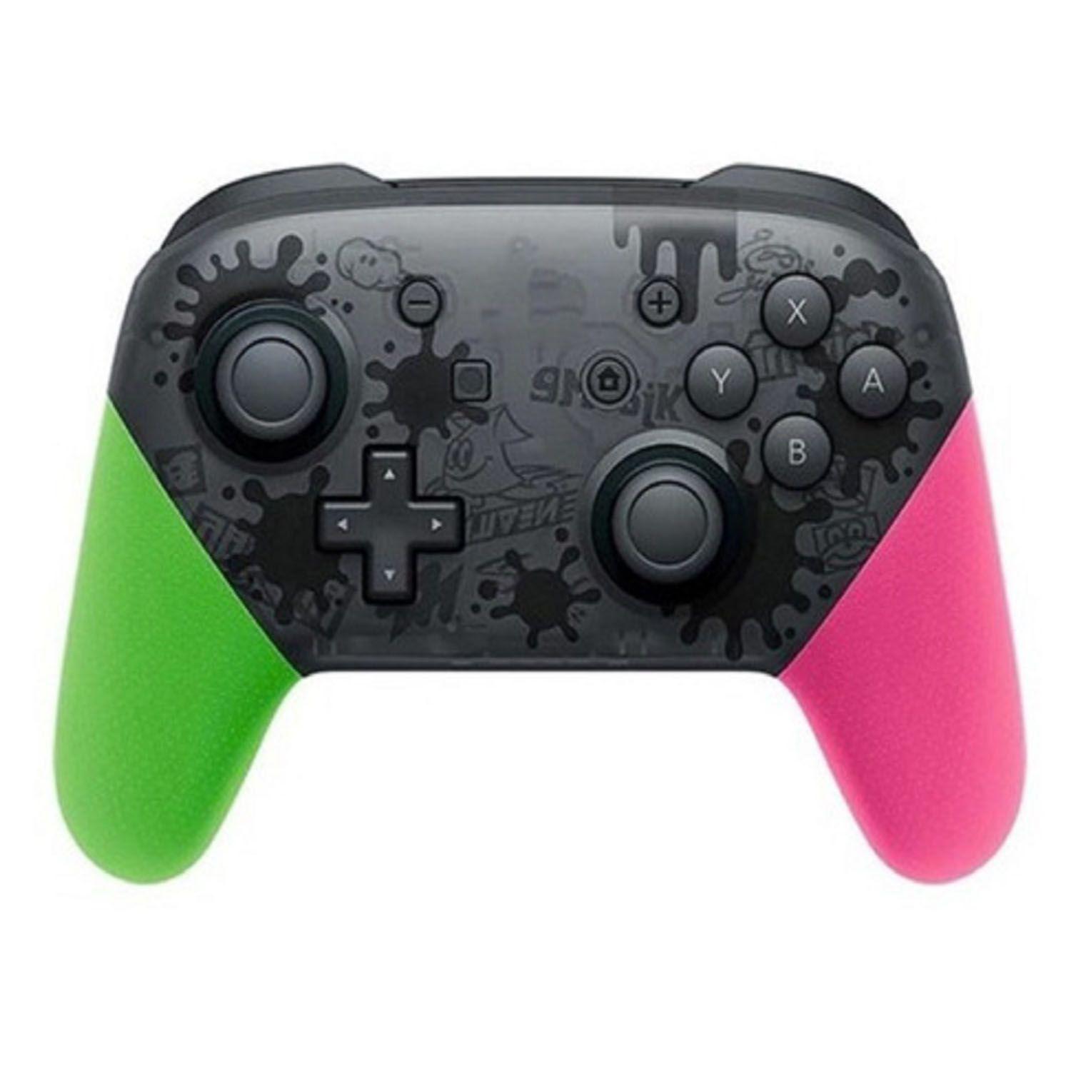 Control Pro OEM Compatible Nintendo Switch Verde Splatoon-0