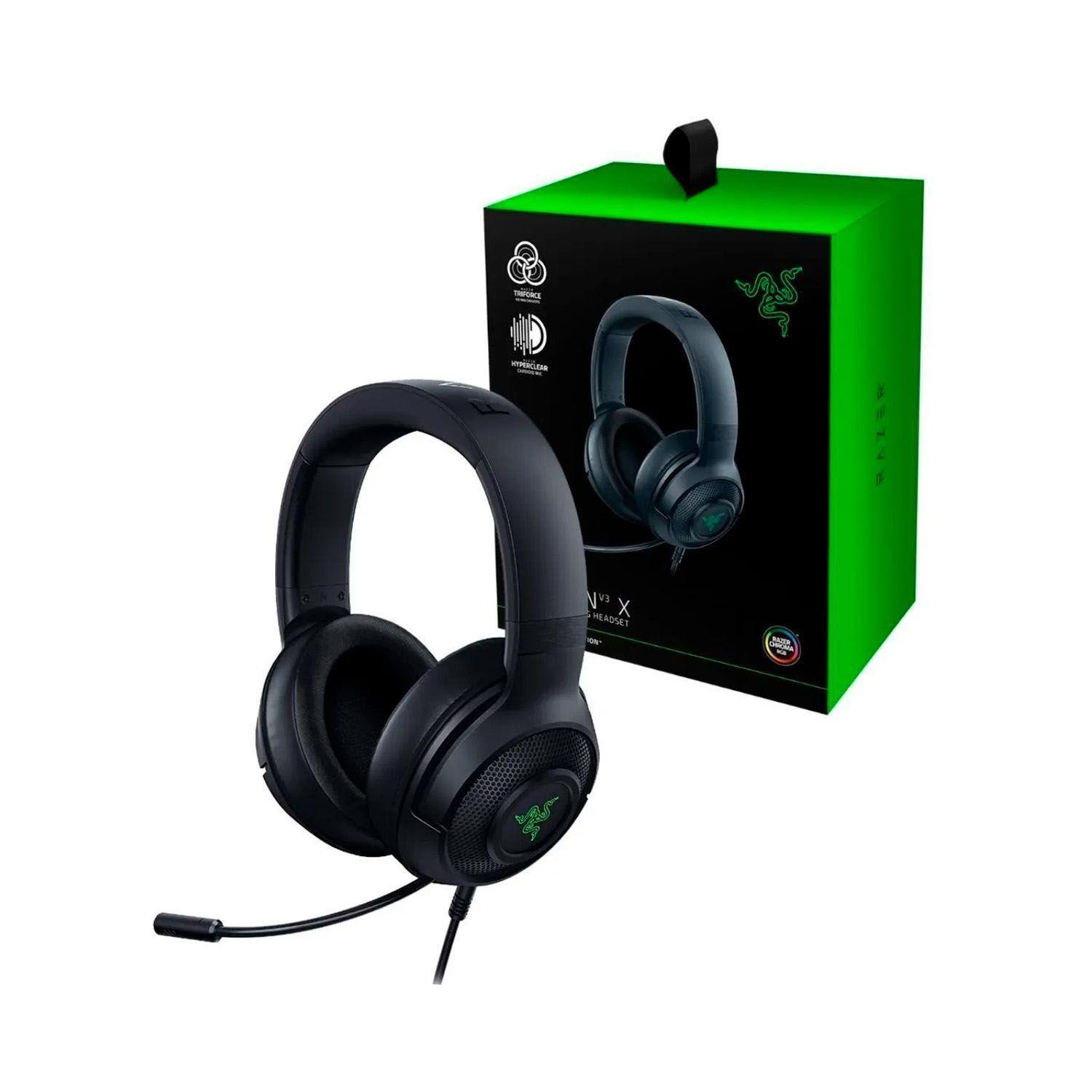 Audifono Gamer Razer Kraken V3 Usb Black - Crazygames-2