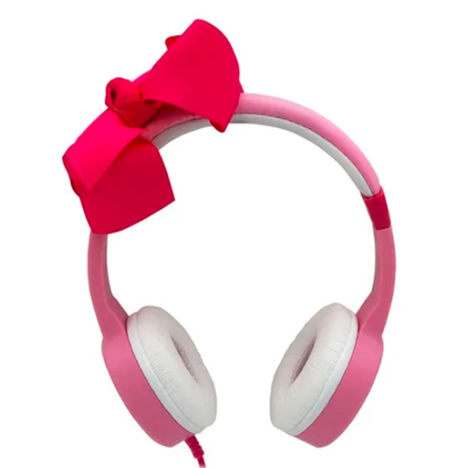 Audifono Kids Monster  Manos Libres Con Moño-1