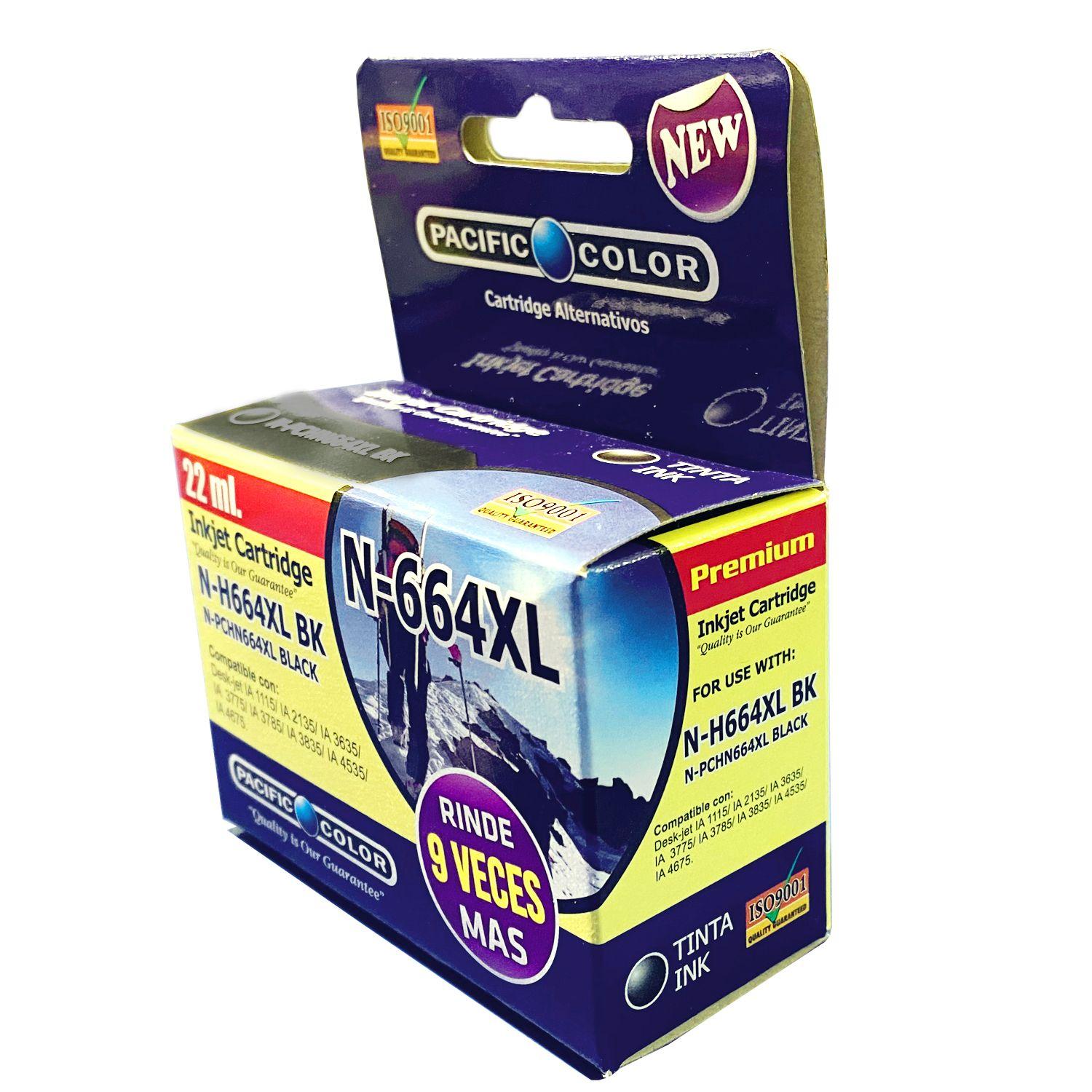 Cartucho de Tinta N-H664xl Negro Compatible HP - Crazygames-2