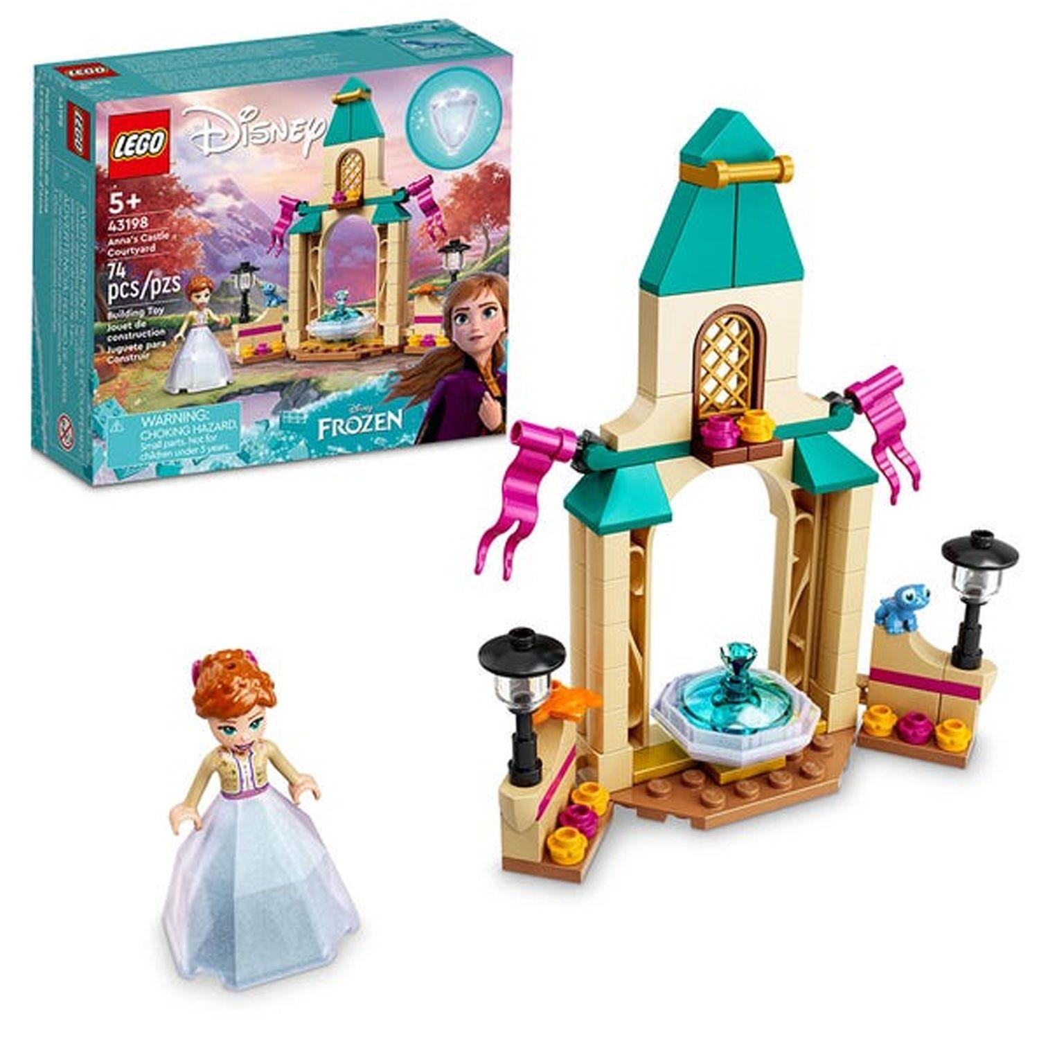 Lego Disney Patio del Castillo de Anna 74 piezas- Crazygames-0