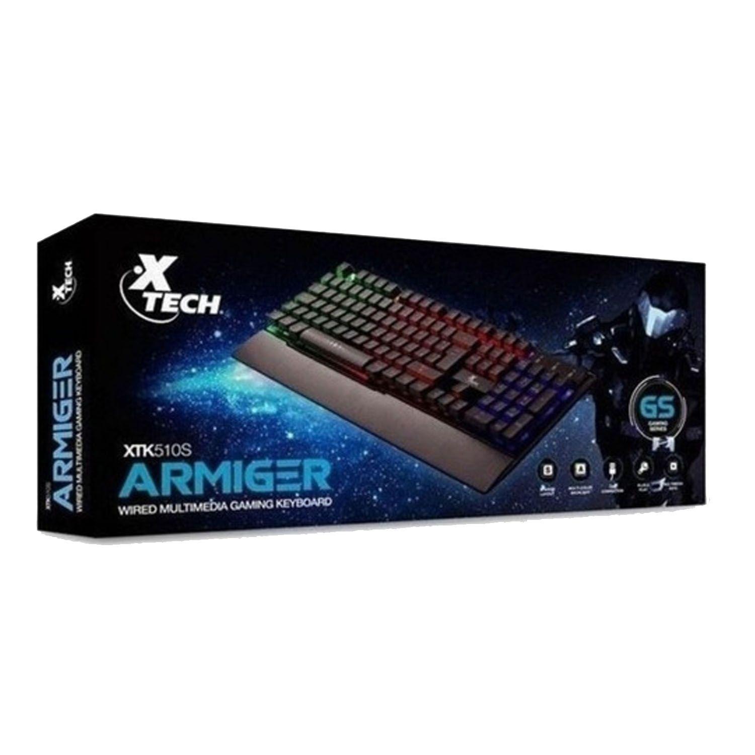 Teclado Gamer Rgb Arminger Xtk-510s -pc-ps4-xbox One--4