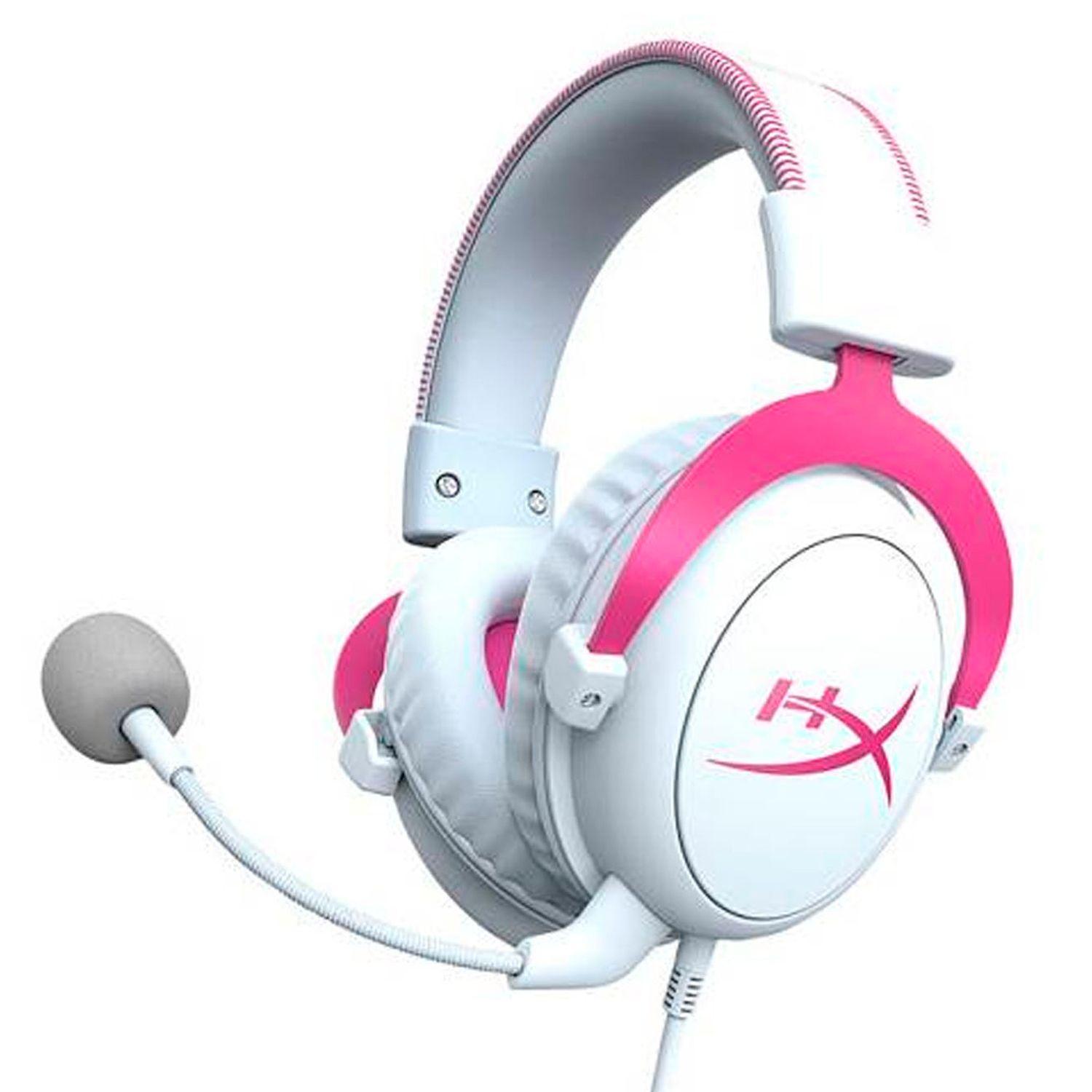 Audifono Gamer HyperX Cloud 2 Pink - Crazygames-0