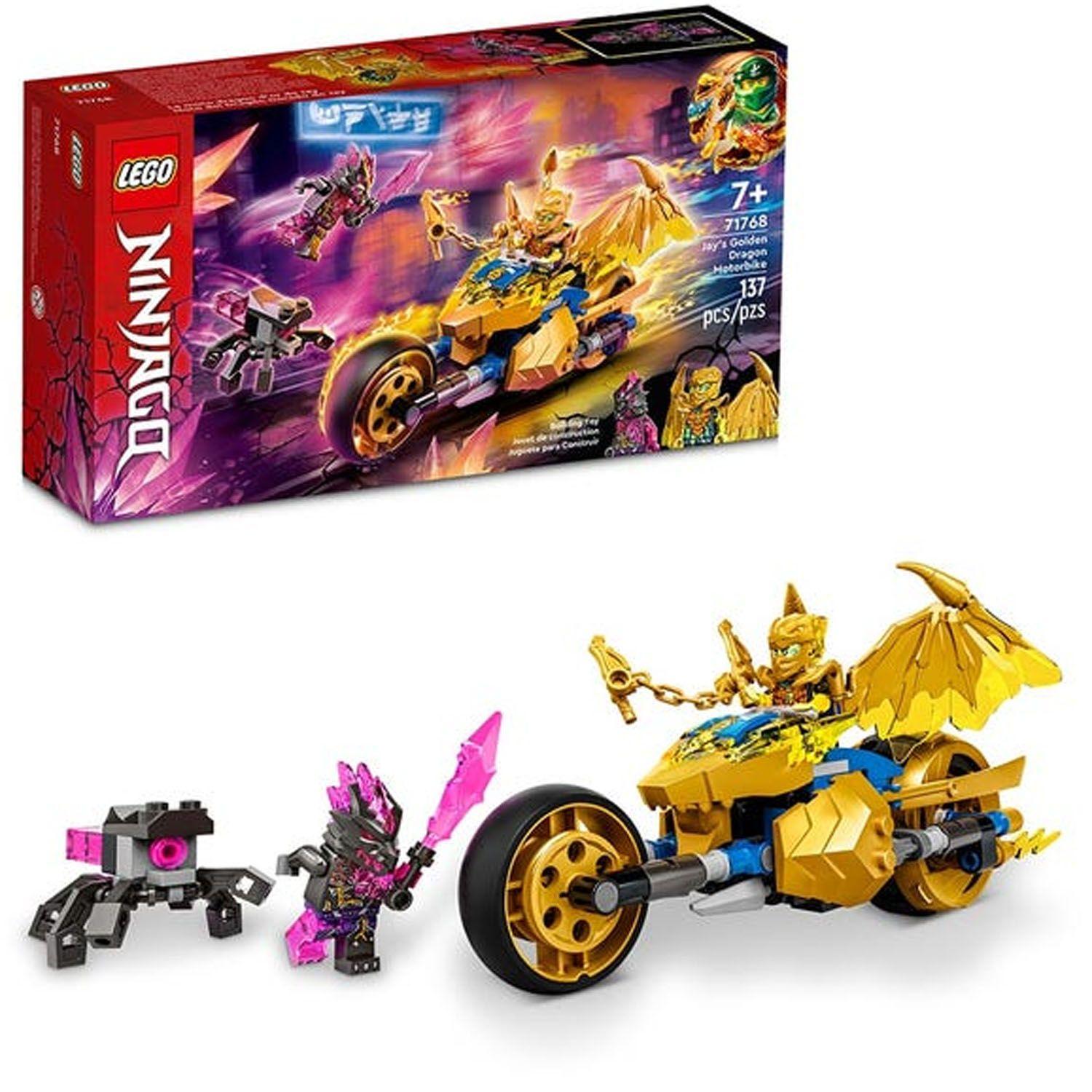 Lego Ninjago Moto Del Dorado De Jay 71768 - Crazygames-0