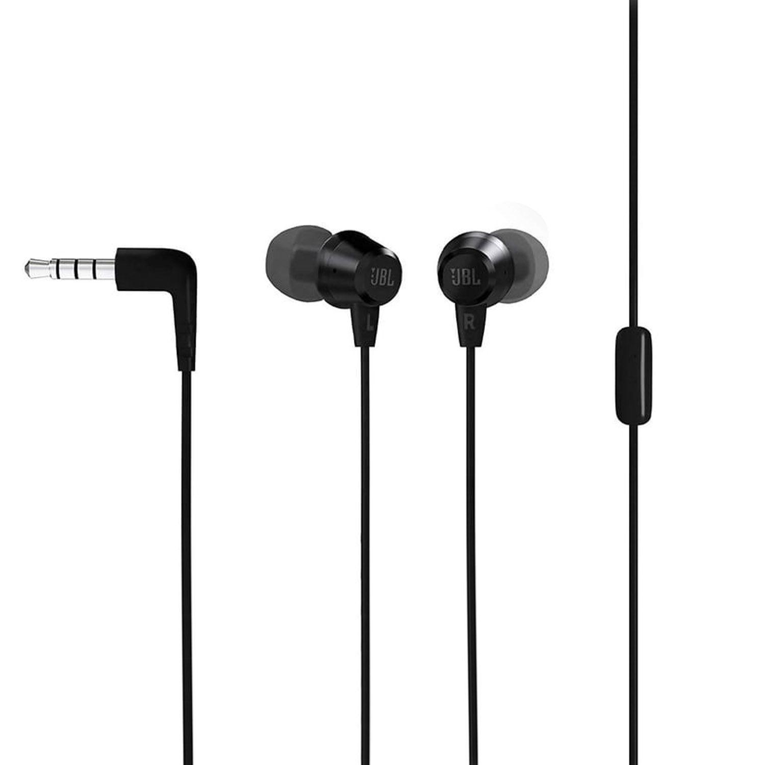 Audífonos JBL In-Ear C50hi Black-1
