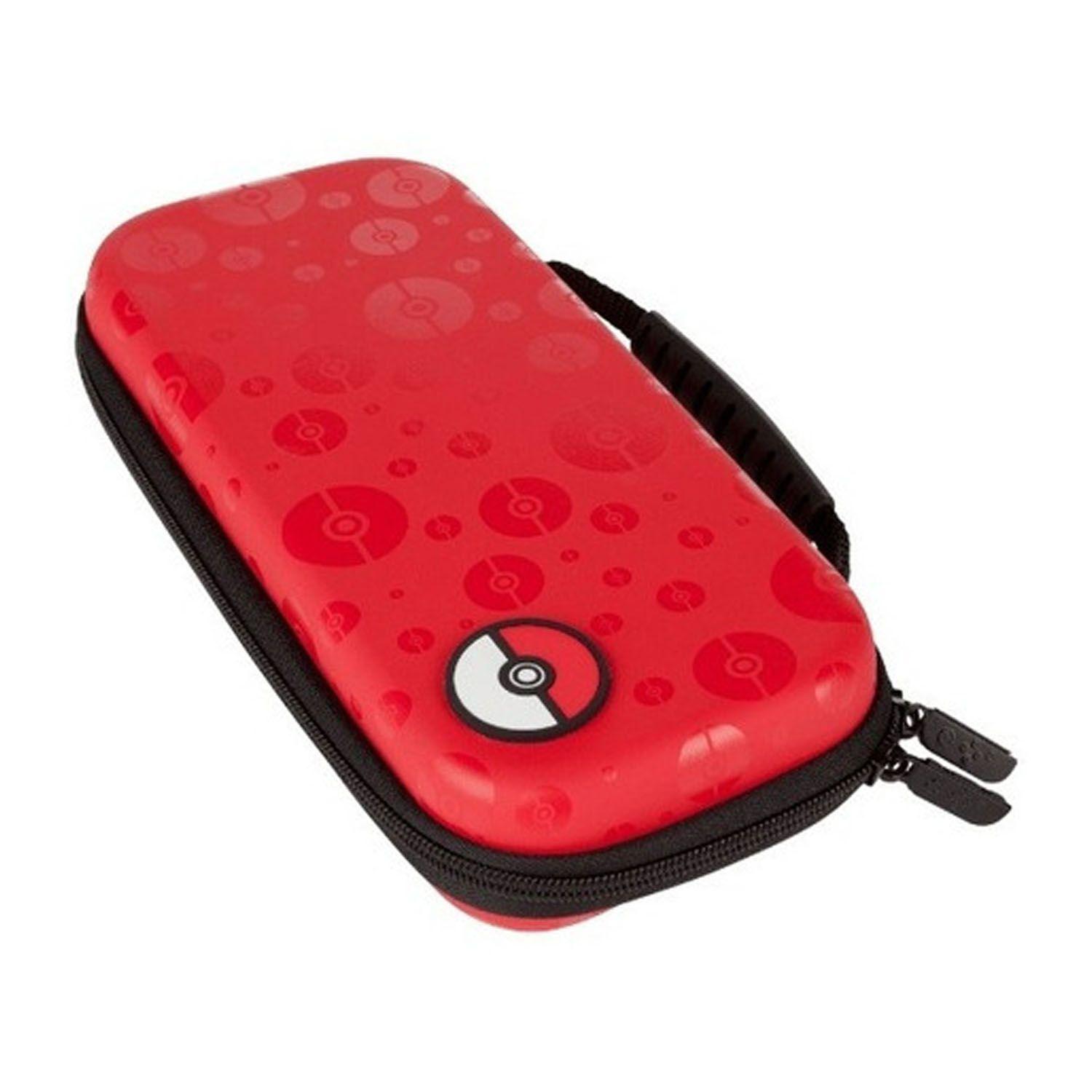 Bolso Protector Rojo Para Nintendo Switch Pokemon Bola  Licenciado-1
