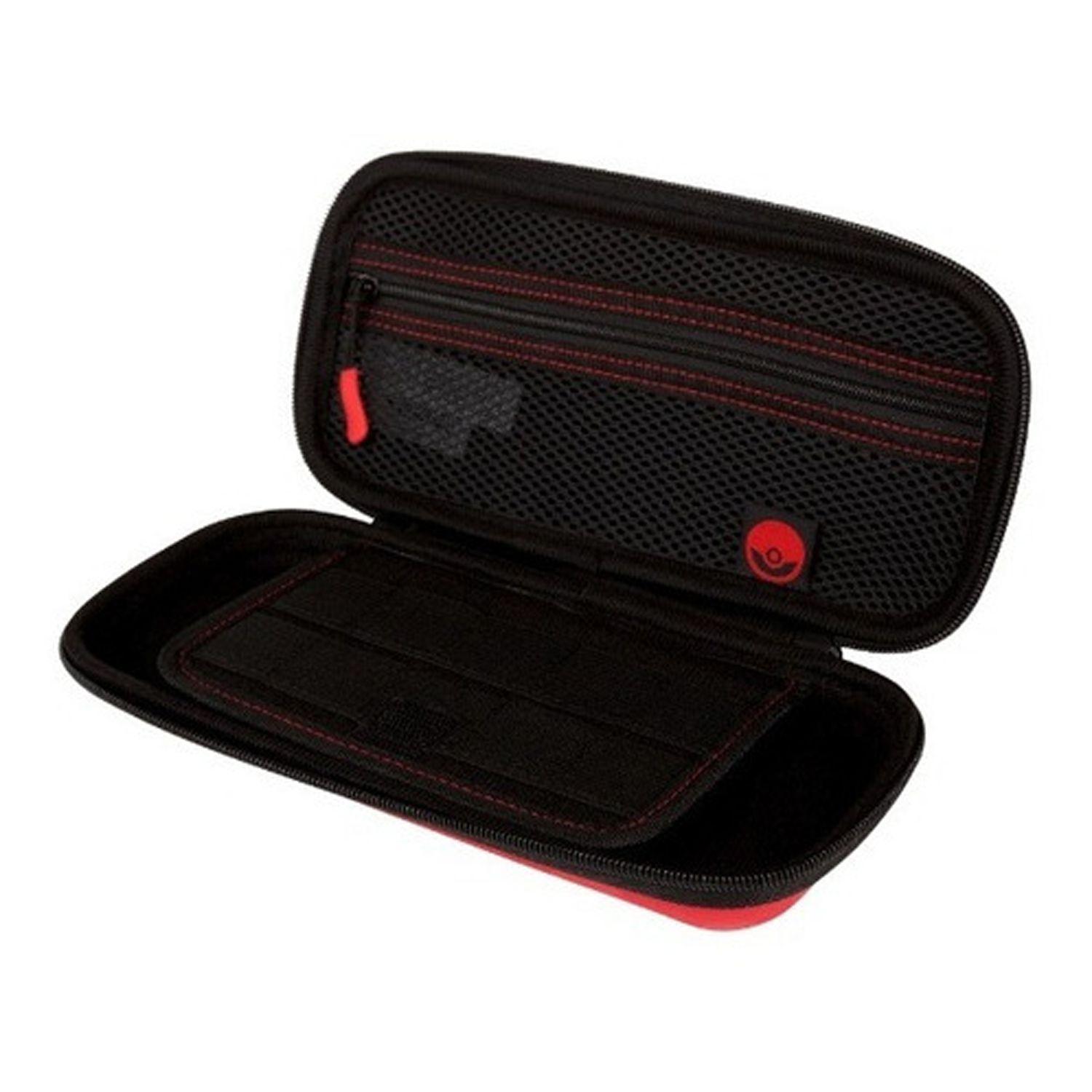 Bolso Protector Rojo Para Nintendo Switch Pokemon Bola  Licenciado-3