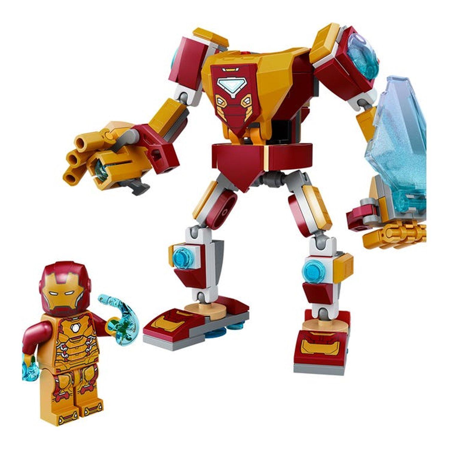 Lego Marvel Armadura Robotica De Iron Man 76203 - Crazygames-2