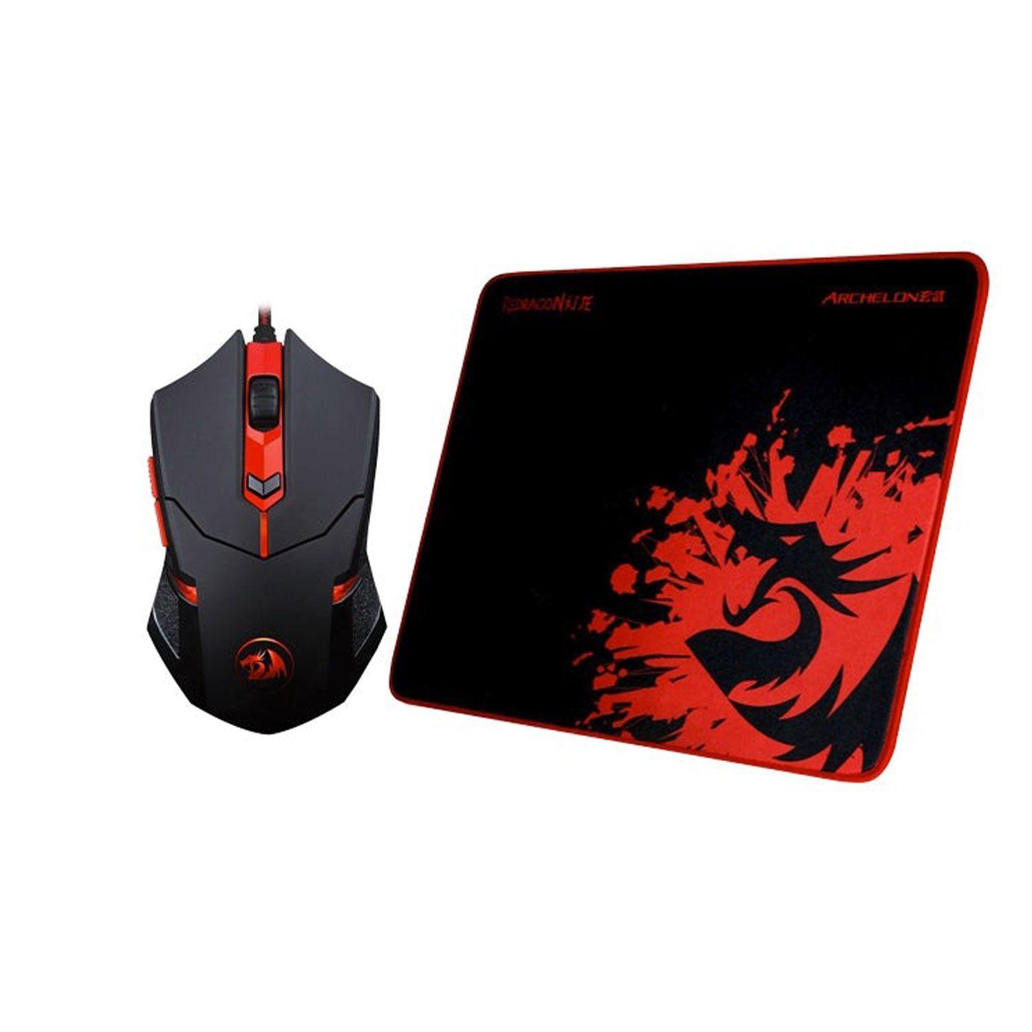 Kit 4 en 1 Redragon K552-BB-2 Teclado/Mouse/Audífono/Padmous-2