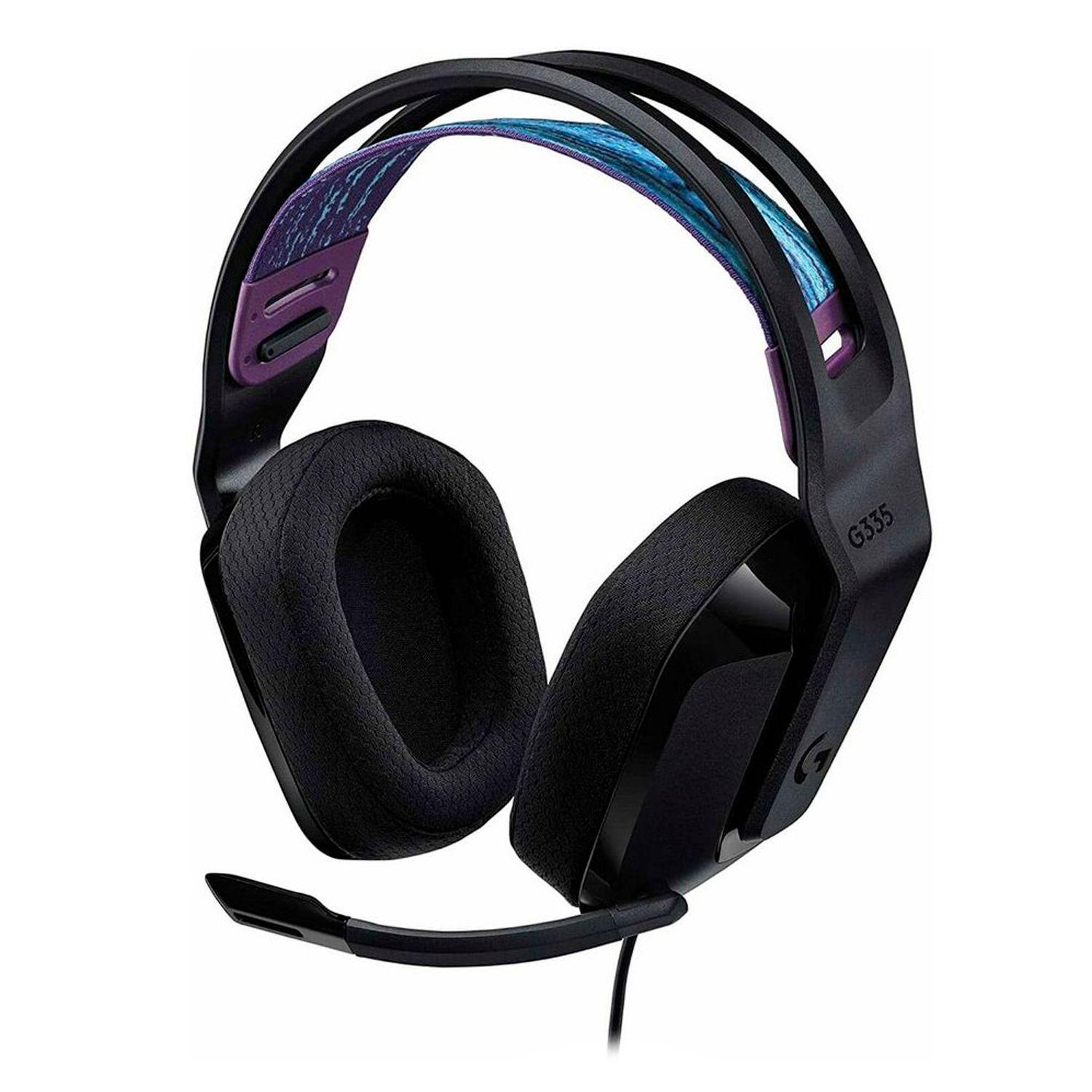 Audífono Logitech Gamer G335 Black - Crazygames-0