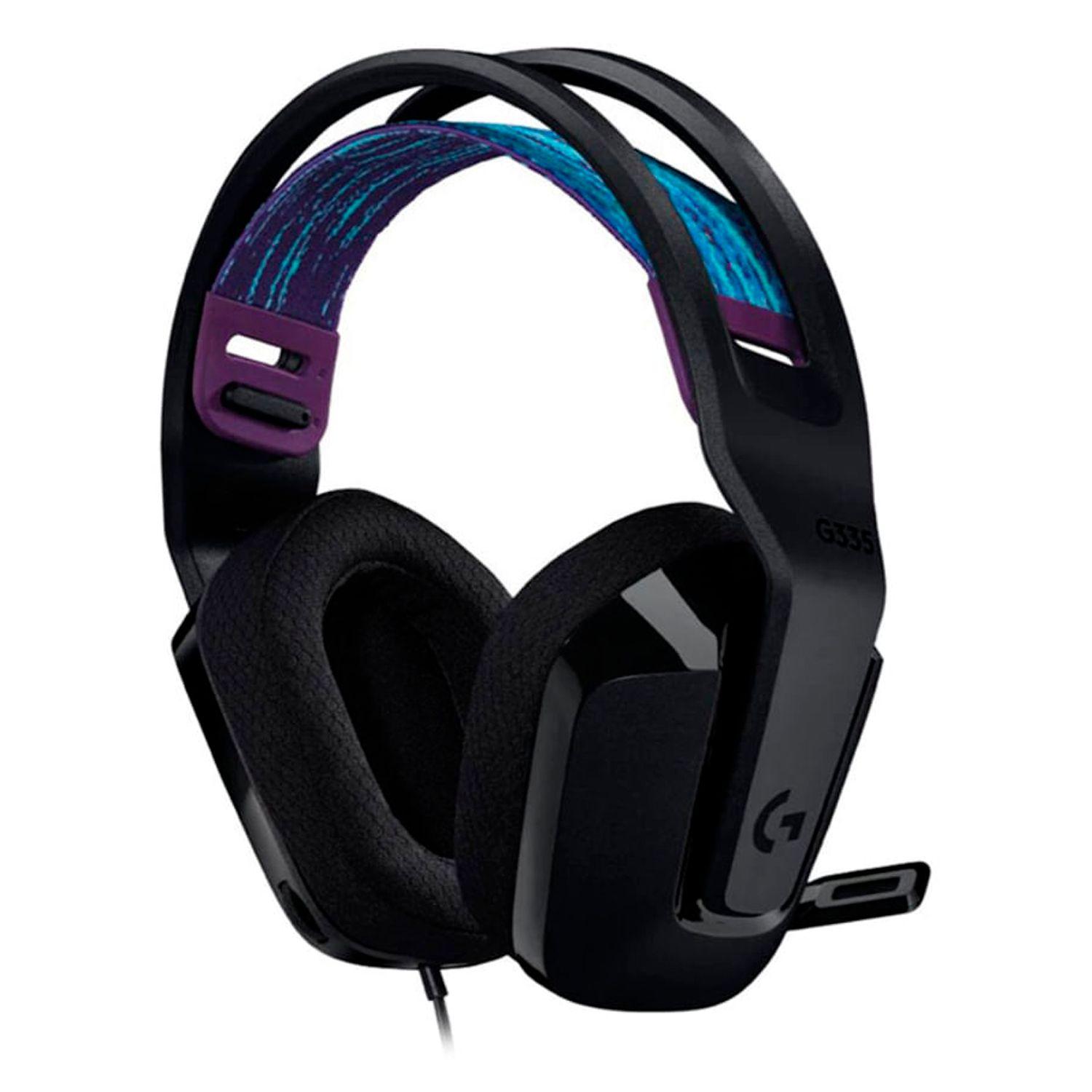 Audífono Logitech Gamer G335 Black - Crazygames-1