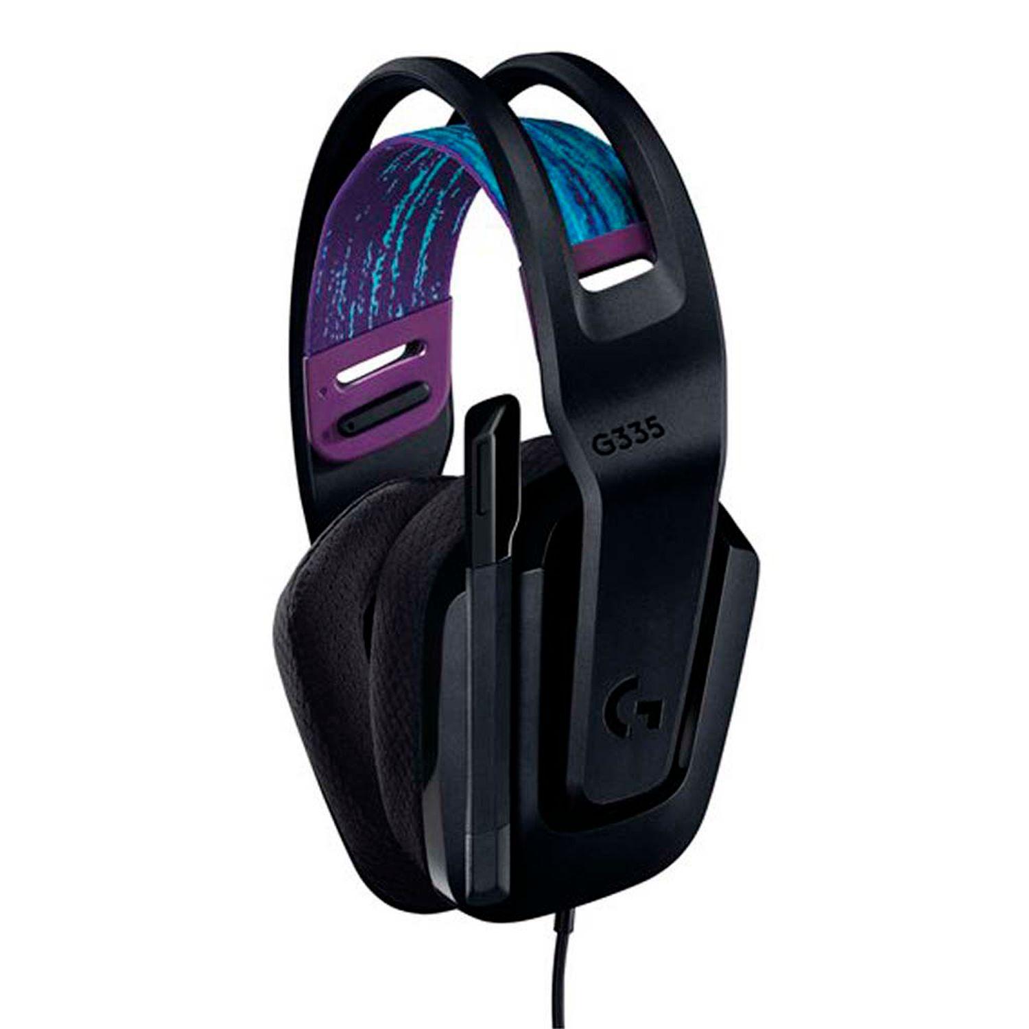 Audífono Logitech Gamer G335 Black - Crazygames-2