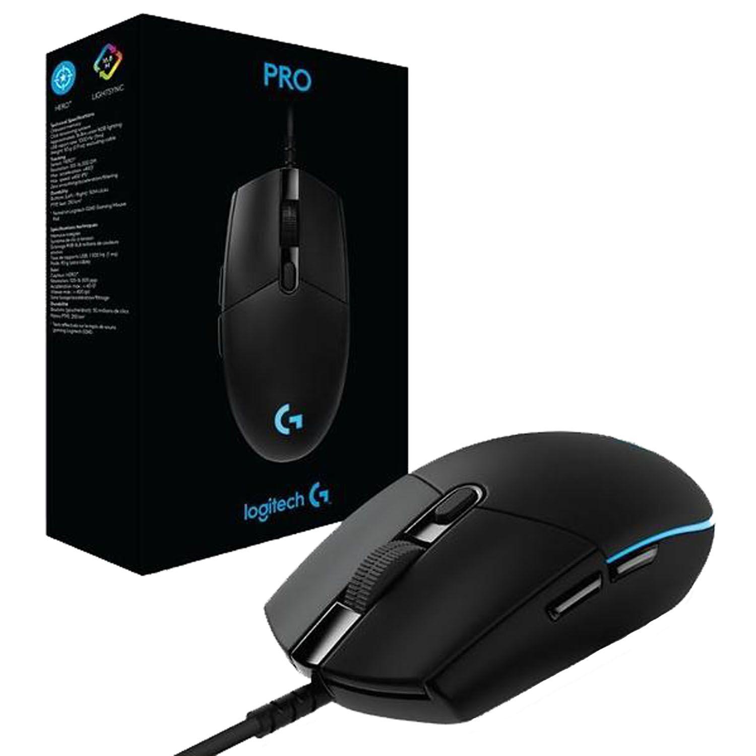 Mouse Gamer Logitech G Pro Gaming - Crazygames-3