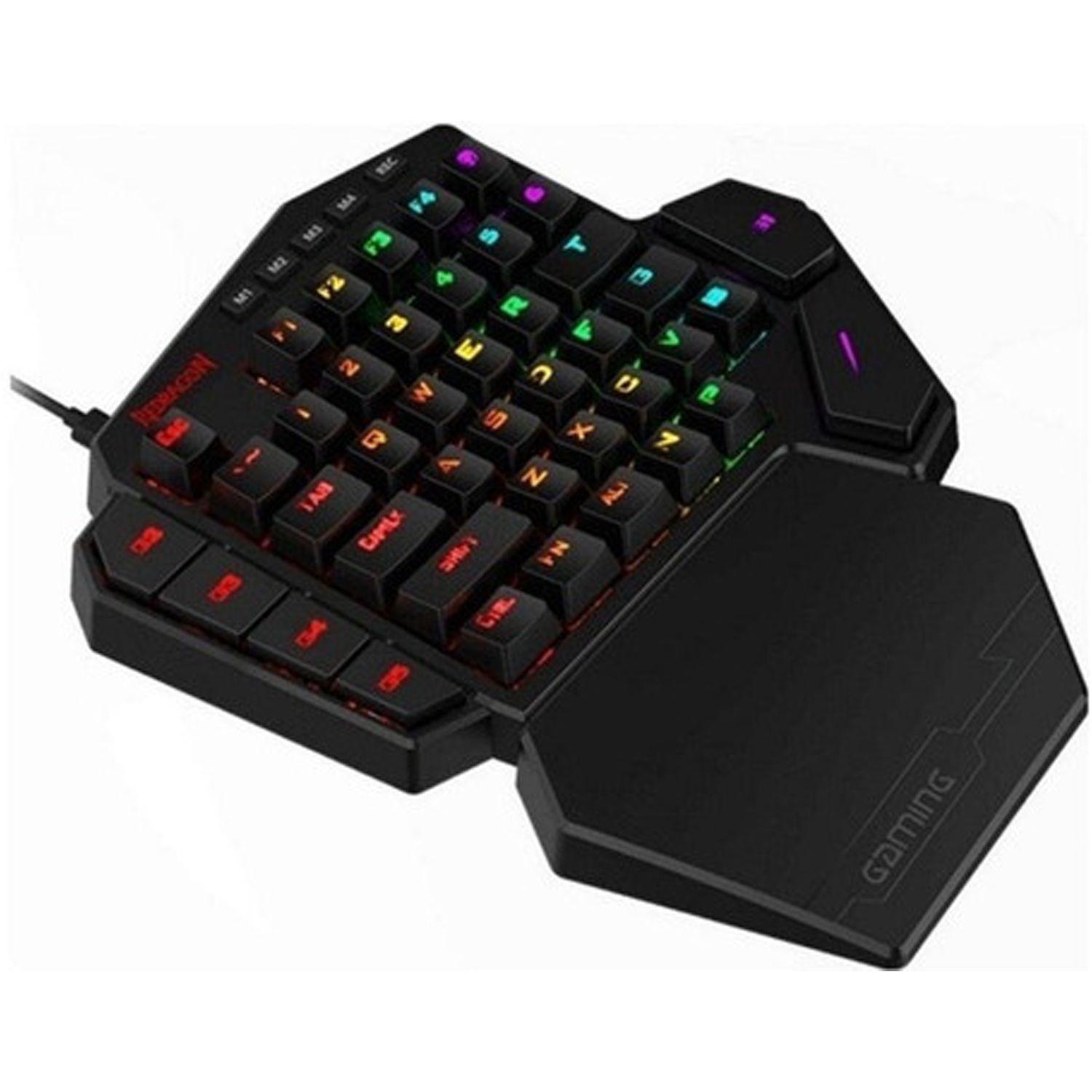 Teclado Mecanico De Una Mano Redragon Diti Switch Blue-2