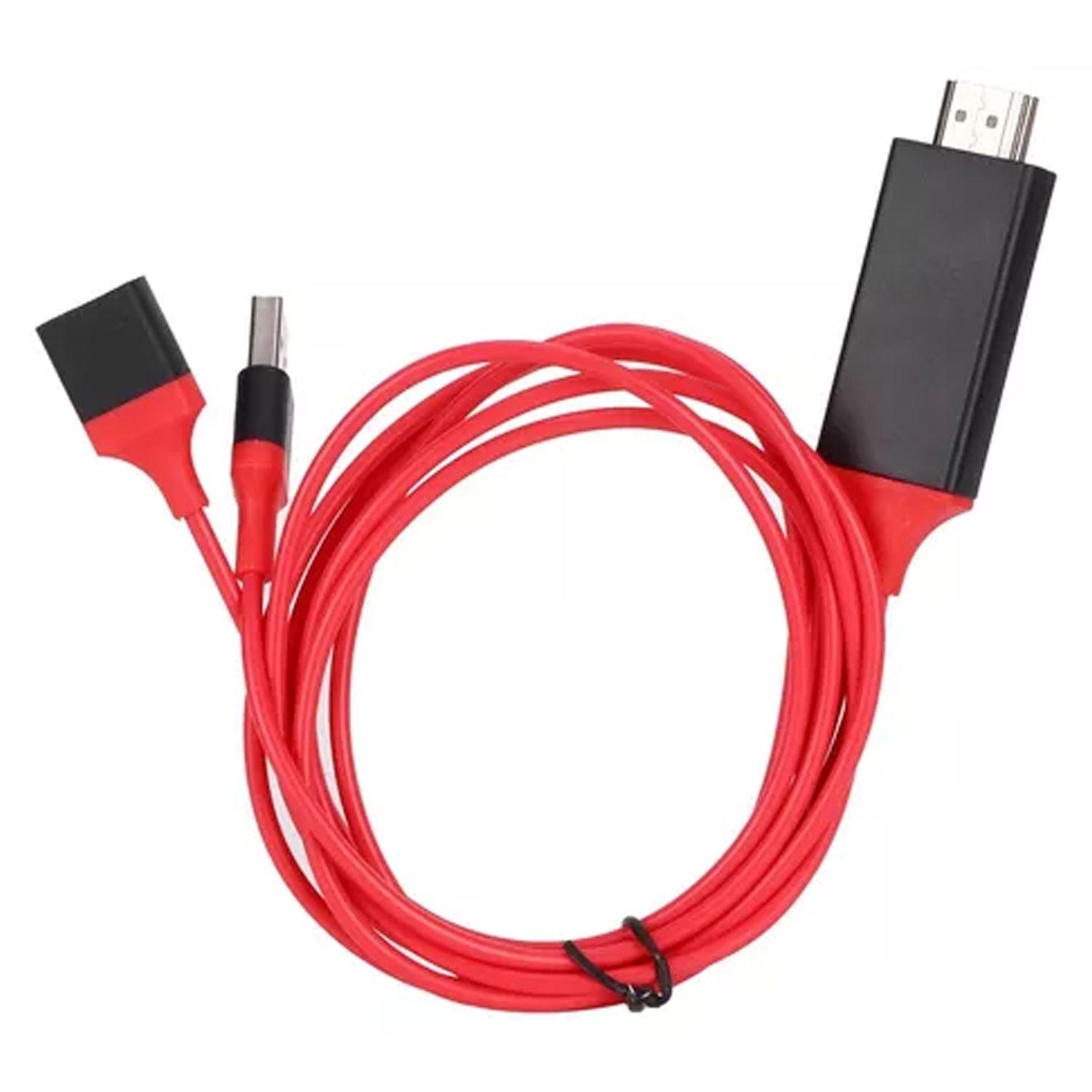 Cable HDMI Para Celulares Micro/Tipo-C/Lightning- Crazygames-0