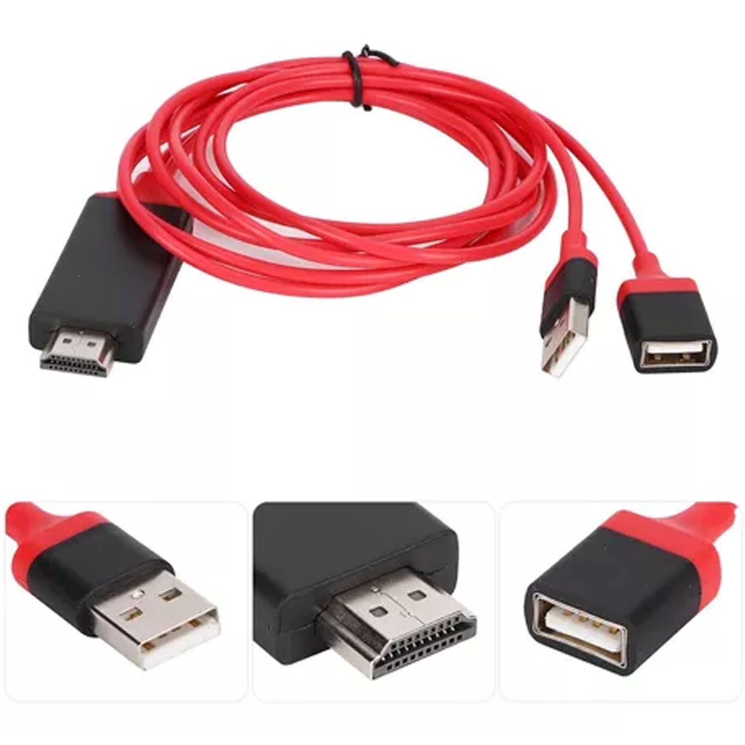 Cable HDMI Para Celulares Micro/Tipo-C/Lightning- Crazygames-1