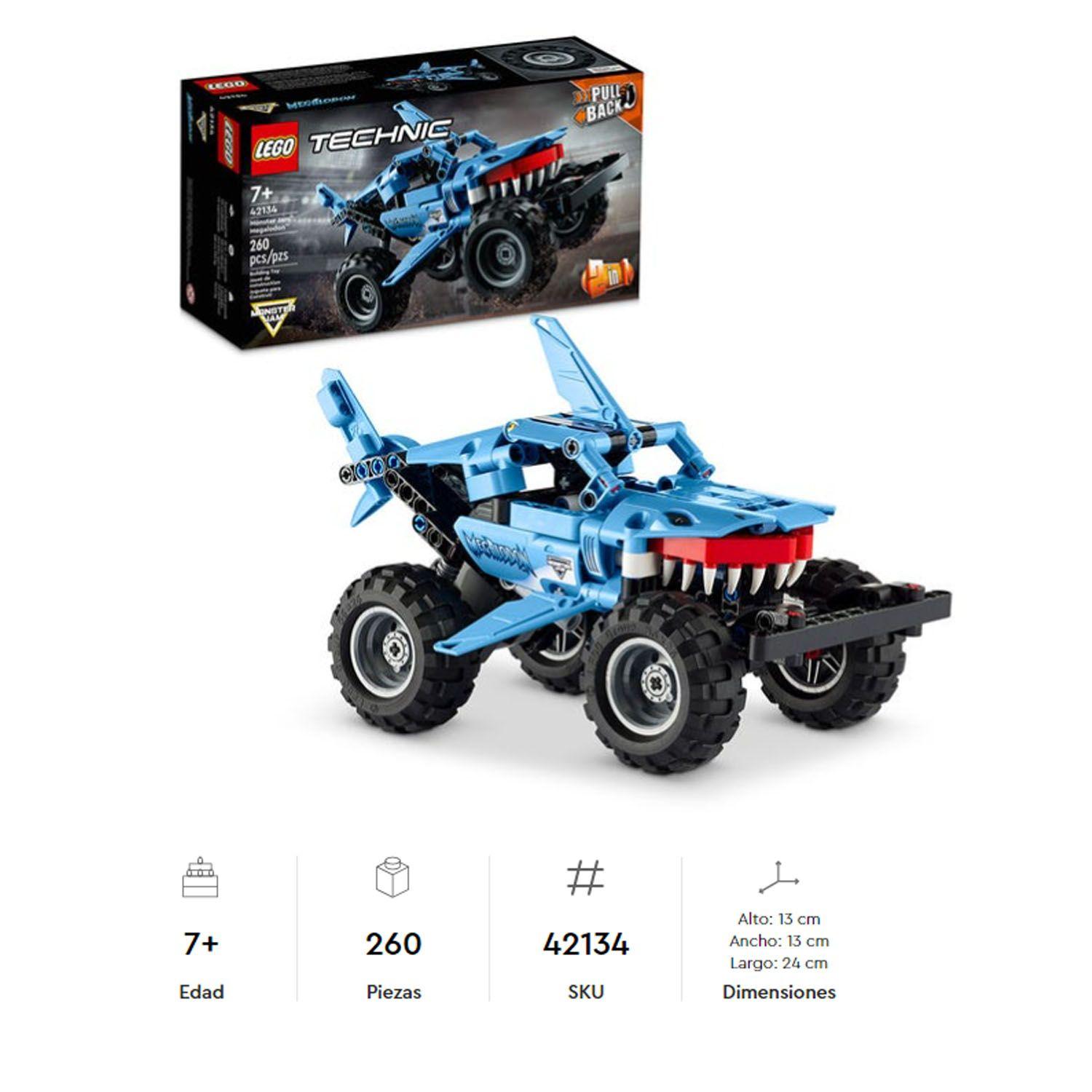 Lego Technic Monster Jam Megalodon 42134 - Crazygames-5