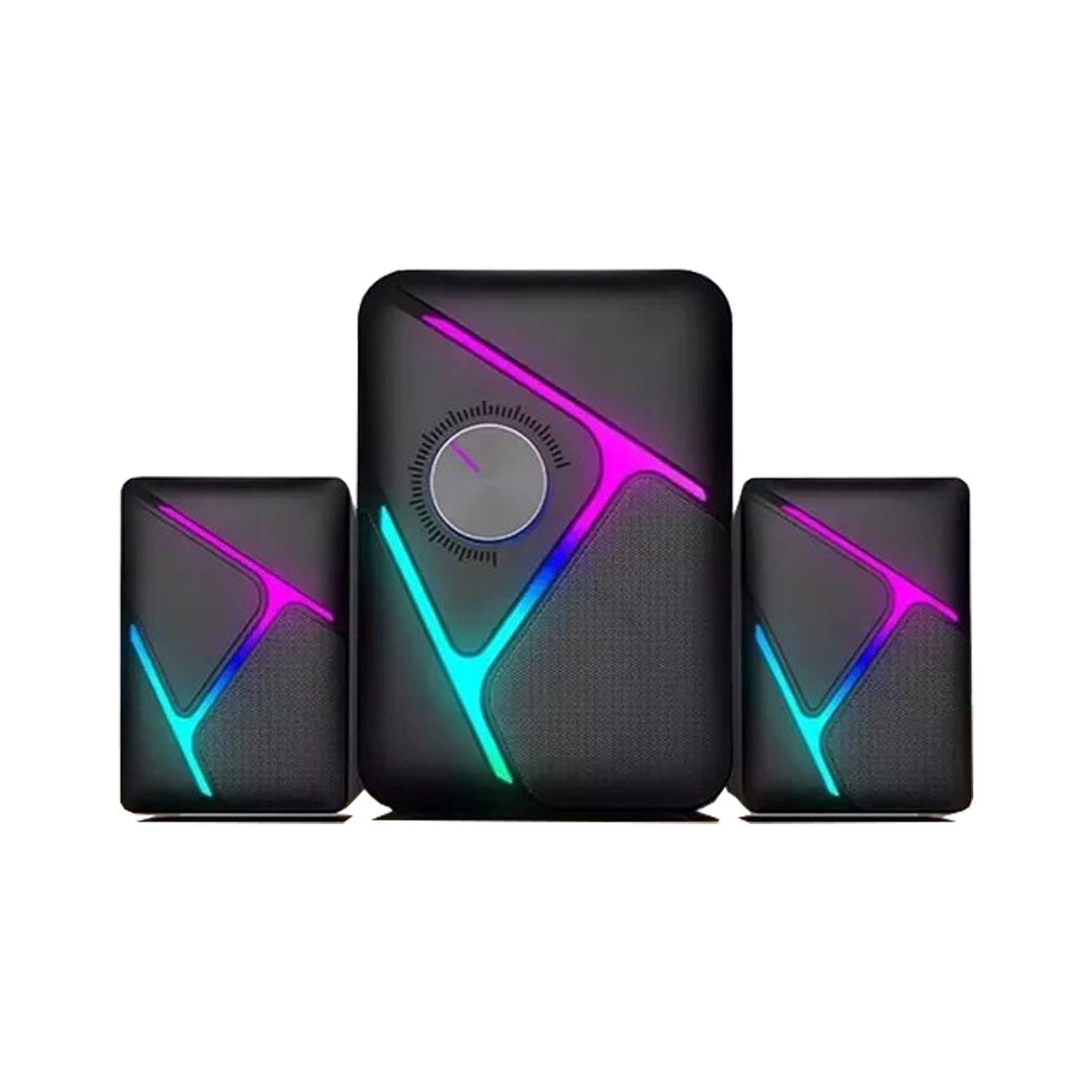 Parlante Gamer Xtrike Me Sk-610 Rgb Subwoofer 2.1-1