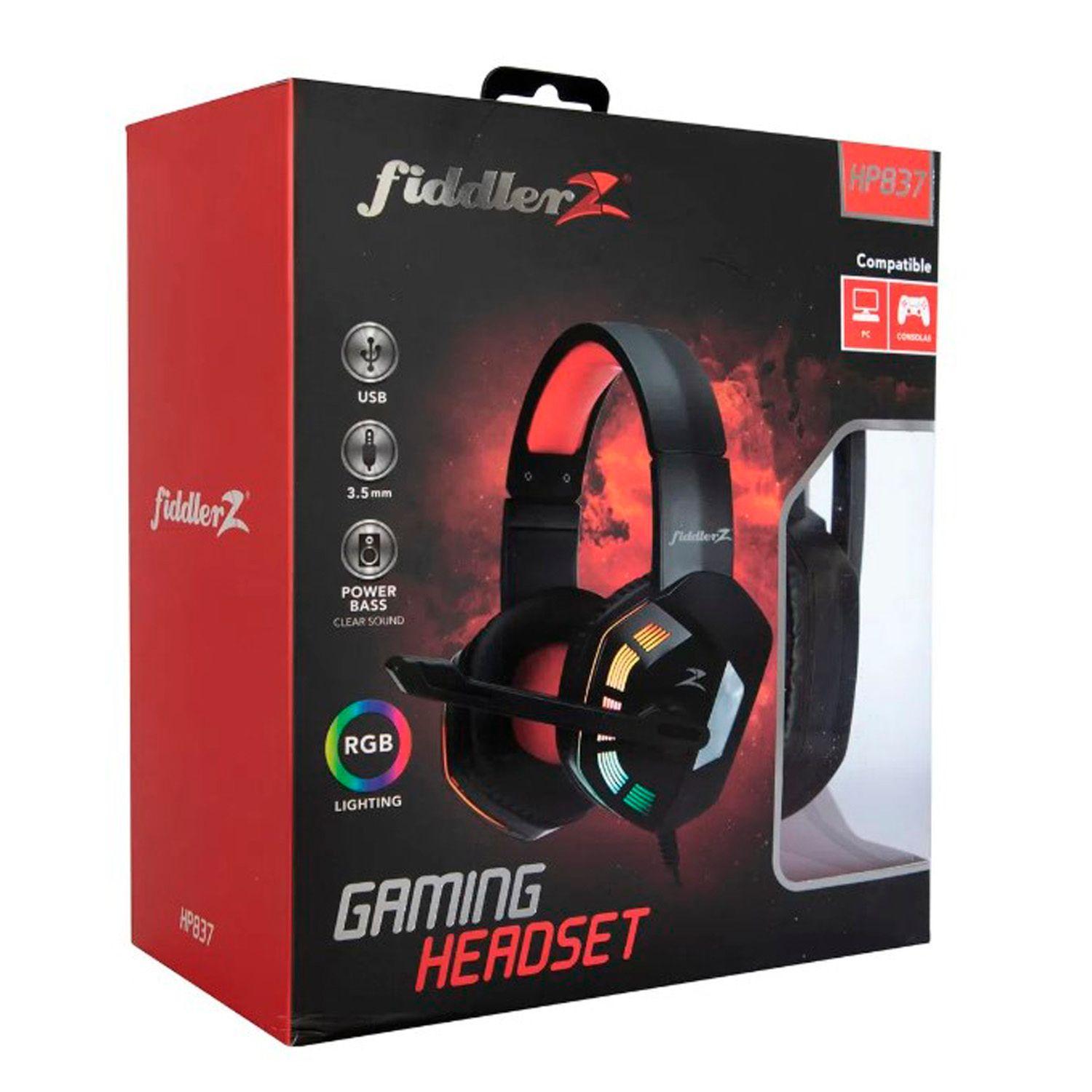 Audifono Gamer FD-HP837 - Crazygames-2