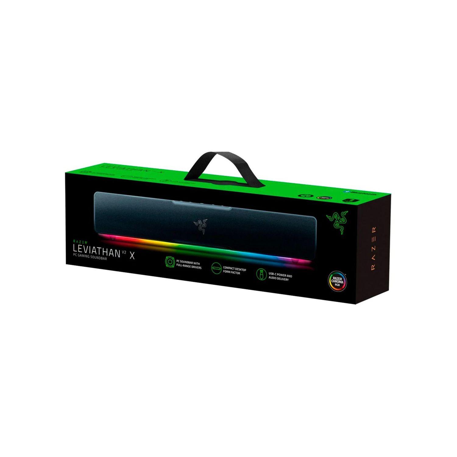 Barra De Sonido Gamer Bluetooth Leviathan V2 X Chroma Razer-2