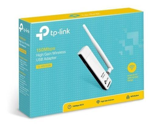 Adaptador Usb Inalámbrico De Alta Sensibilidad 150mbps Wn722-3