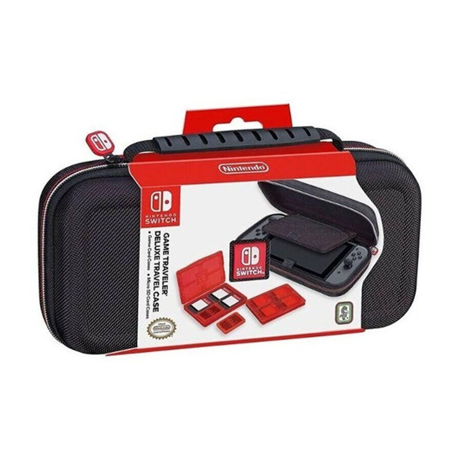 Bolso De Viaje De Switch Deluxe Game Traveler Negro oficial-2