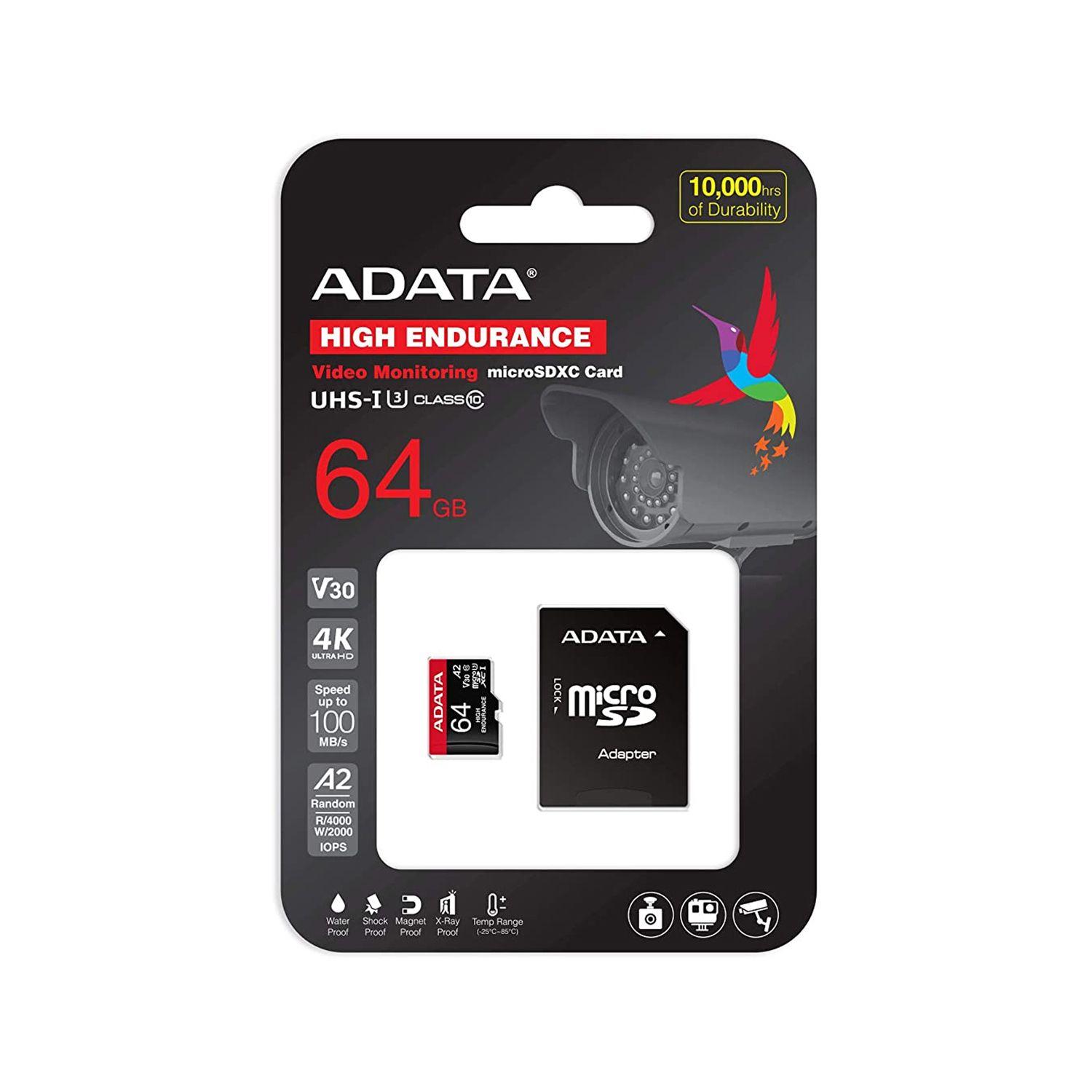 Memoria Micro SD 64GB Alta resistencia UHS-IU3 CLASS 10-2