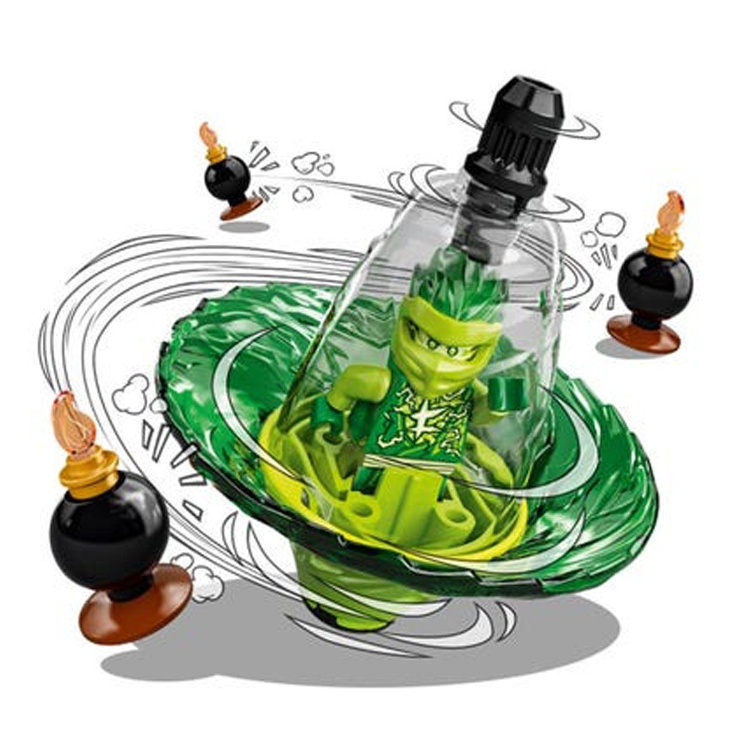 Lego Entrenamiento Ninja de Spinjitzu de Lloyd - Crazygames-1