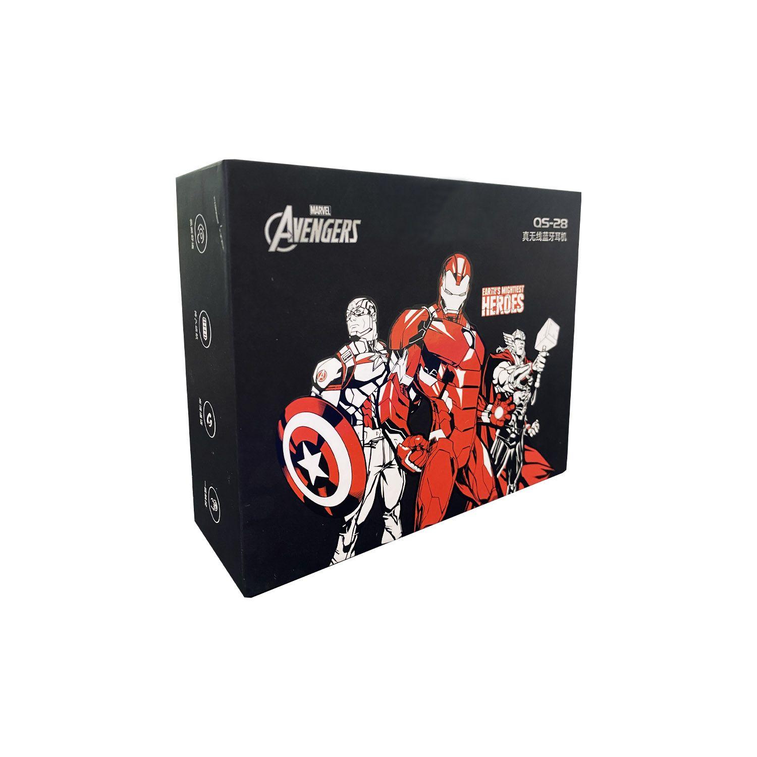 Audifono Bluetooth 5.3 Lenovo QS-28 Marvel Iron Man-2