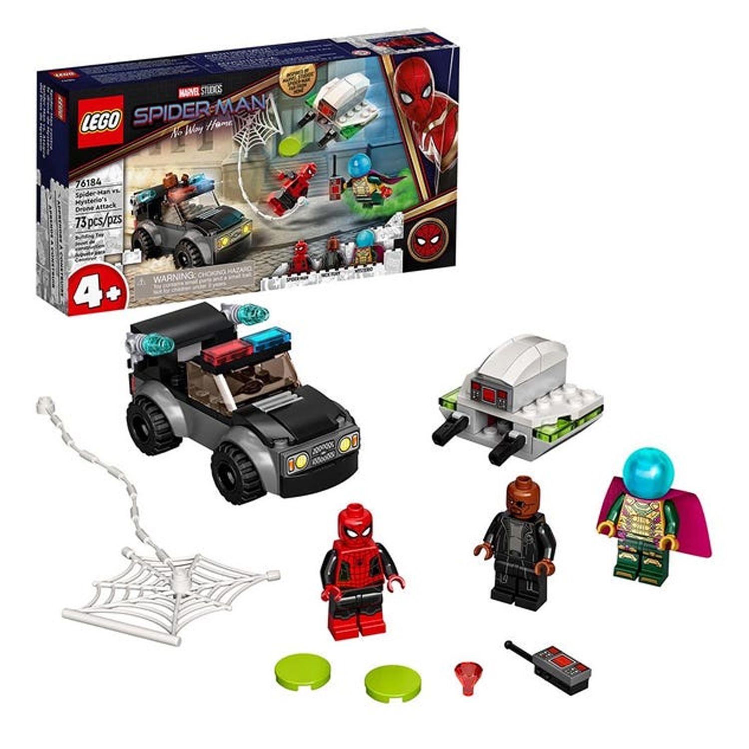 Lego Marvel Spiderman Vs Ataque Del Dron De Misterio 76184-0