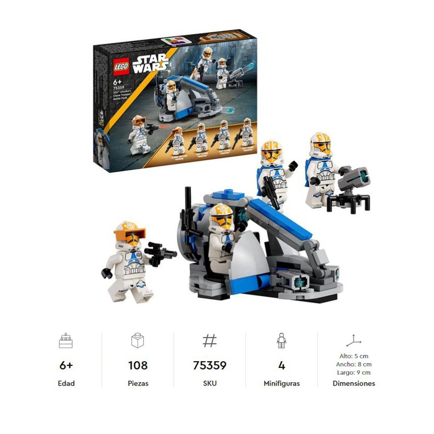 Lego Star Wars: Soldados Clon De La 332 De Ahsoka 75359-9