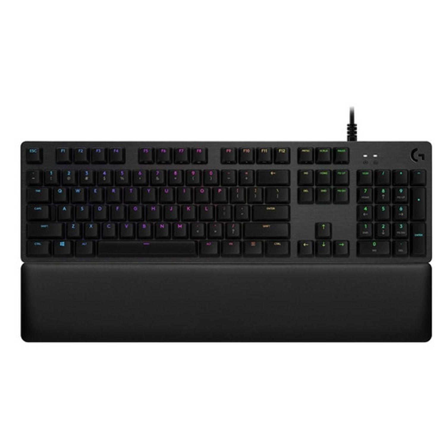 Teclado Mecánico Logitech G513 Carbon Gx Brow Tactil Español-0