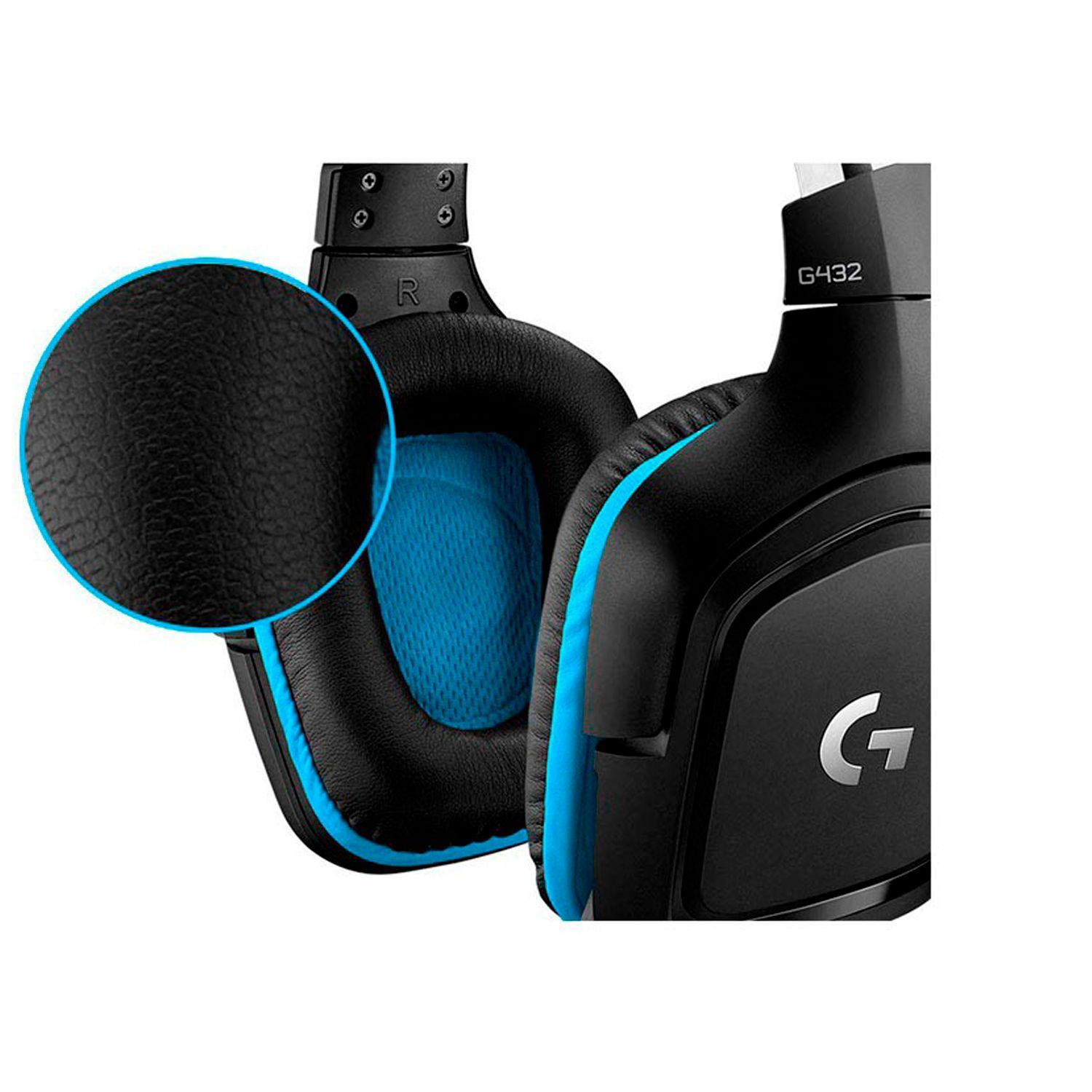 Audífono Gamer Logitech G432 7.1 - Crazygames-3
