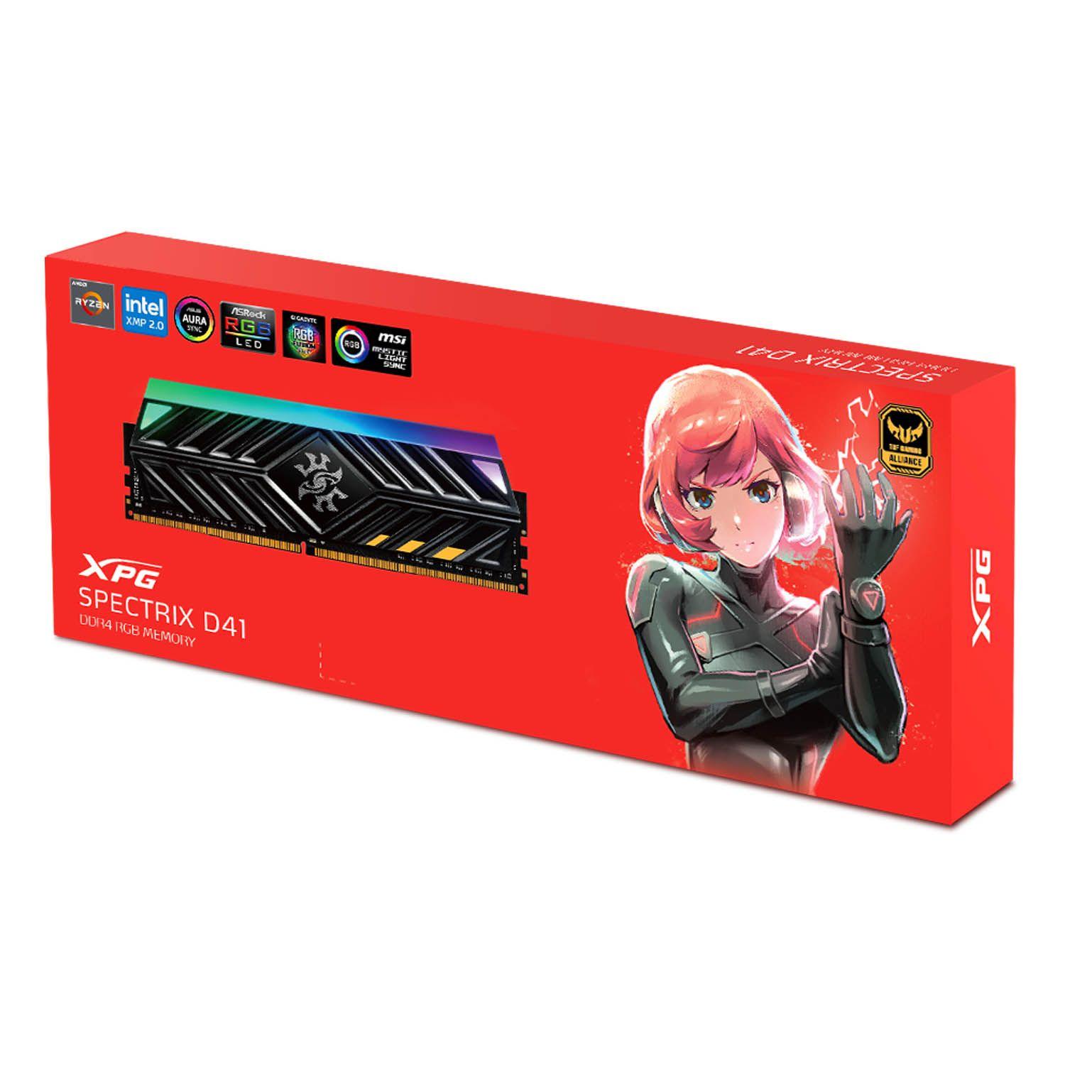 Memoria Ram XPG Spectrix D41 DDR4 16GB 3200MHz-2