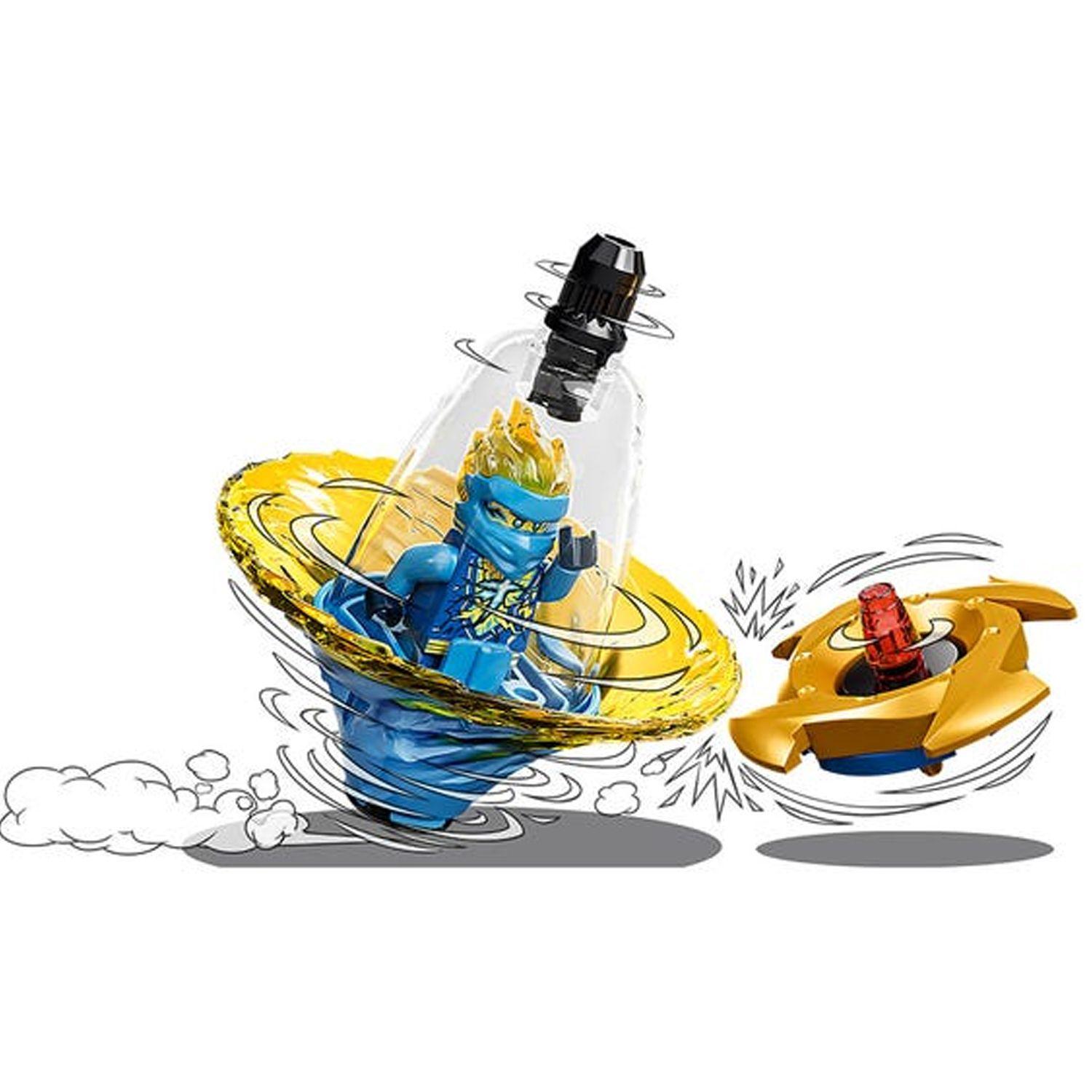 Lego Entrenamiento Ninja de Spinjitzu de Jay - Crazygames-1