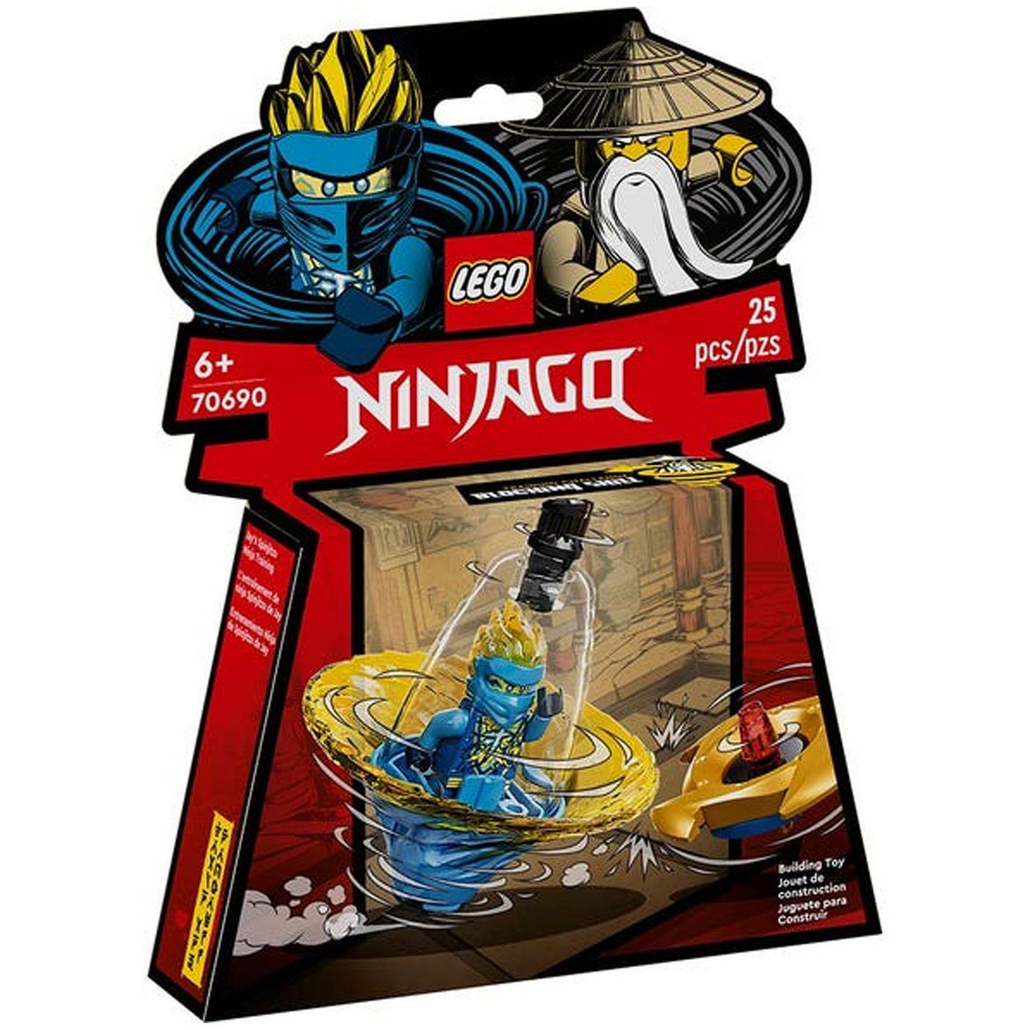 Lego Entrenamiento Ninja de Spinjitzu de Jay - Crazygames-2