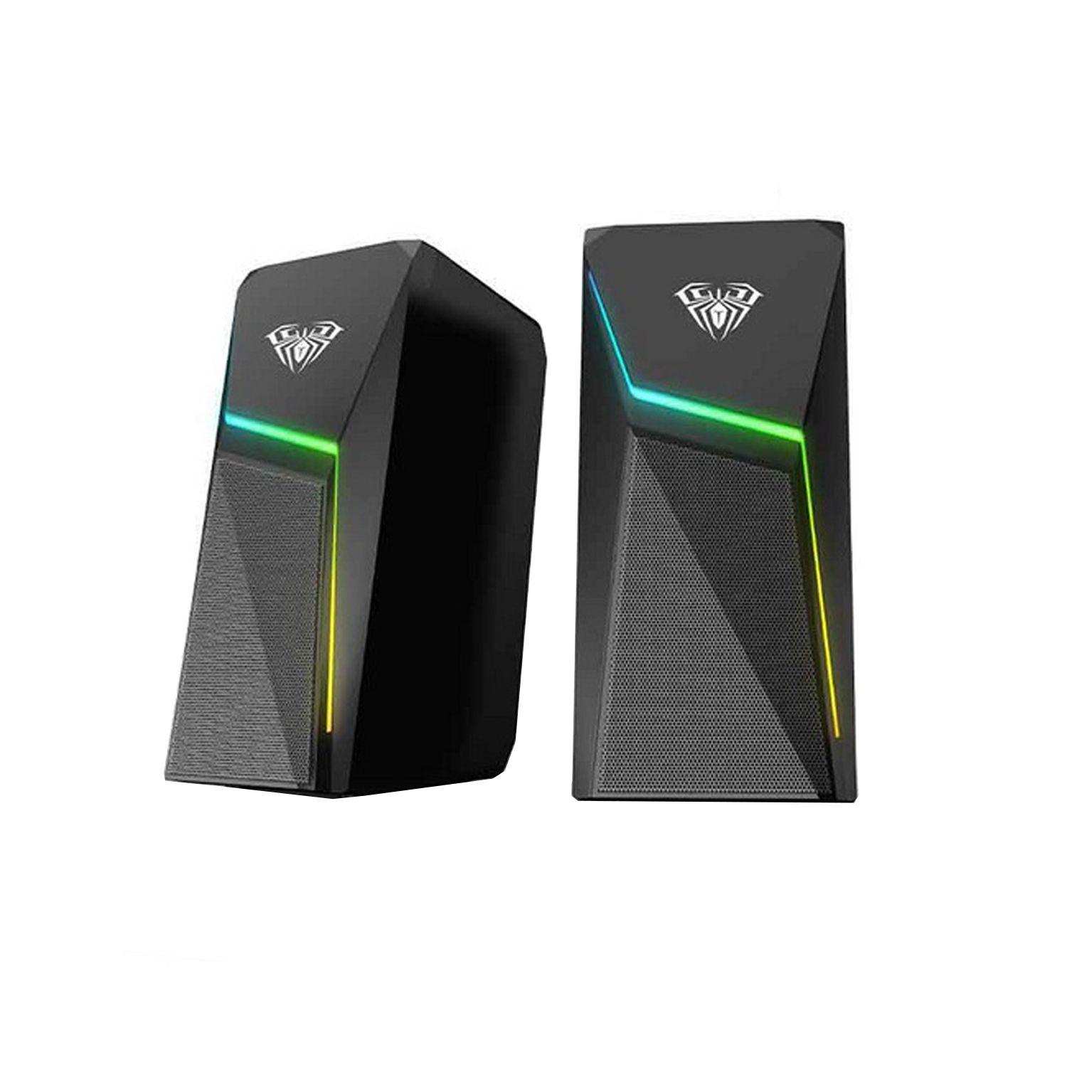 Parlante 2.0 Rgb Aula Gamer N-521 - Crazygames-0