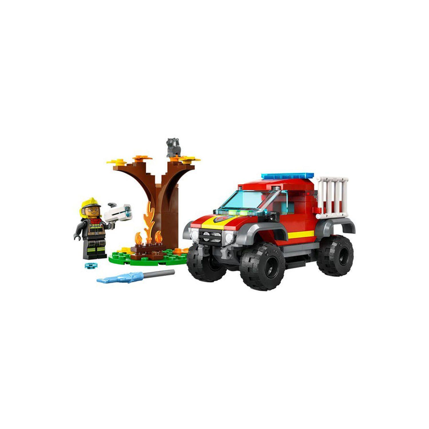 Lego City Camion de Rescate 4x4 de Bomberos 60393-2