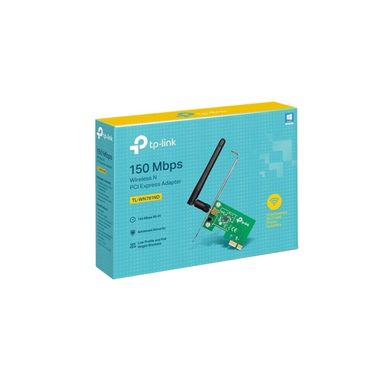 Adaptador Tp Link Tlwn781nd Inalámbrico Pci Express N 150mbp-1