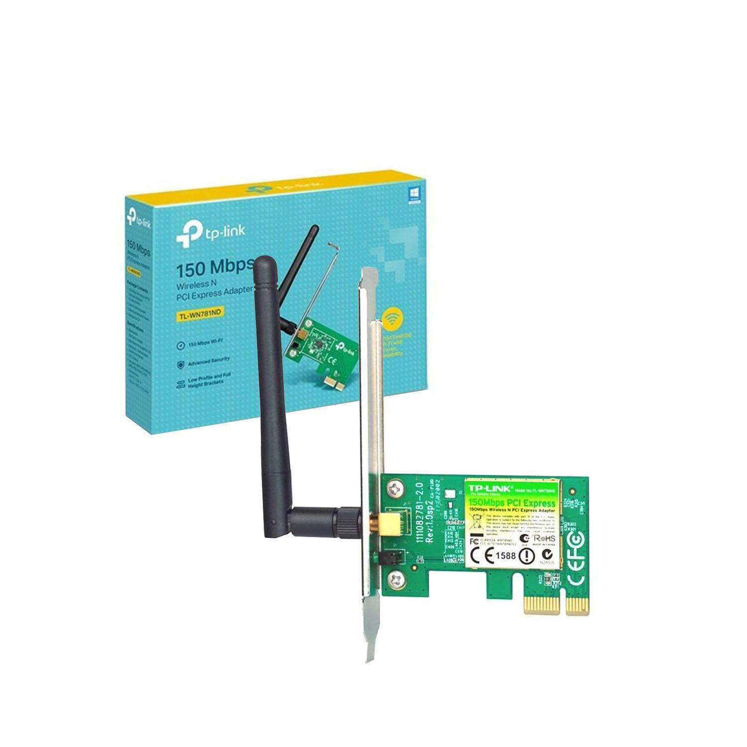 Adaptador Tp Link Tlwn781nd Inalámbrico Pci Express N 150mbp-2