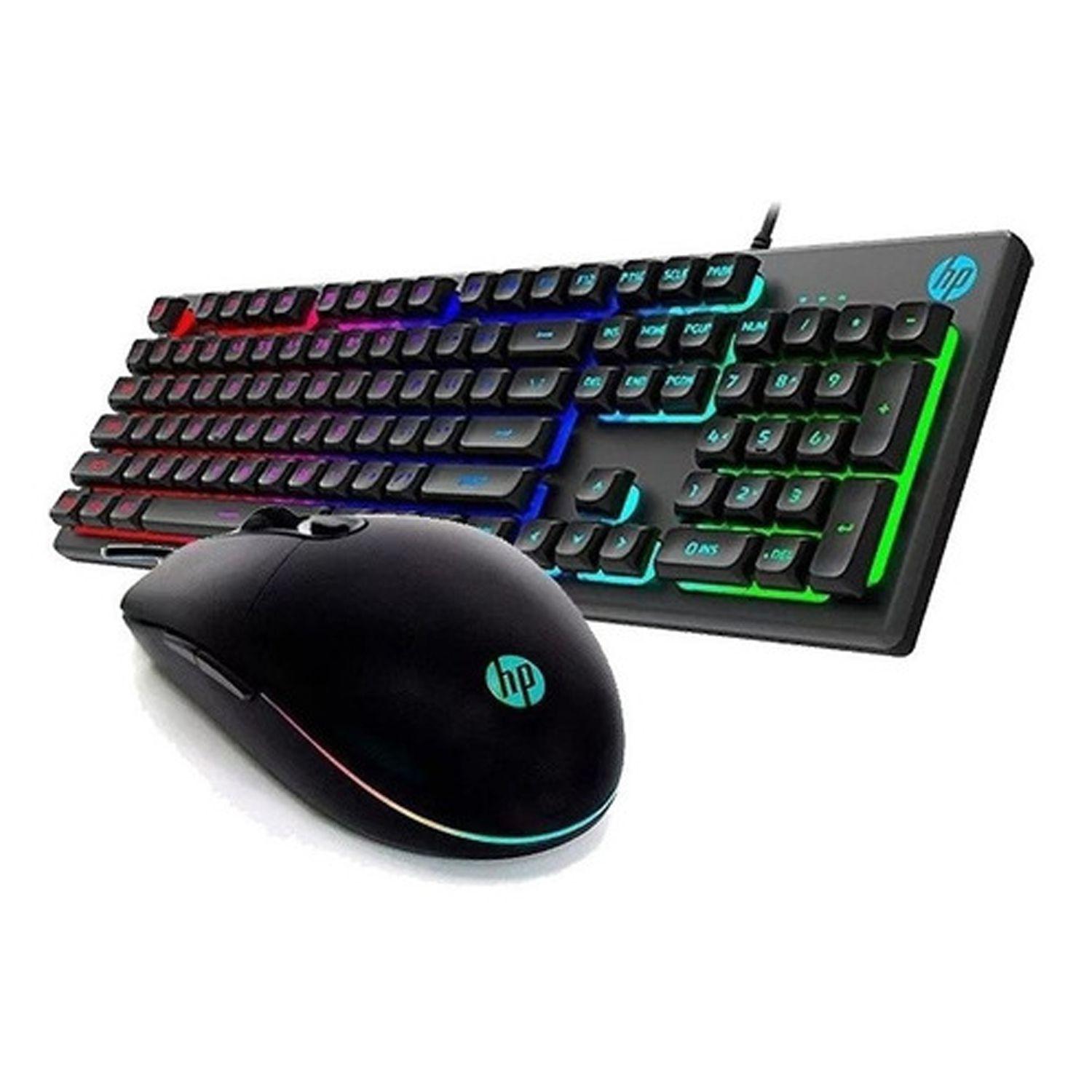 Kit Gamer de Teclado Y Mouse Gamer Hp Km300f - Crazygames-0