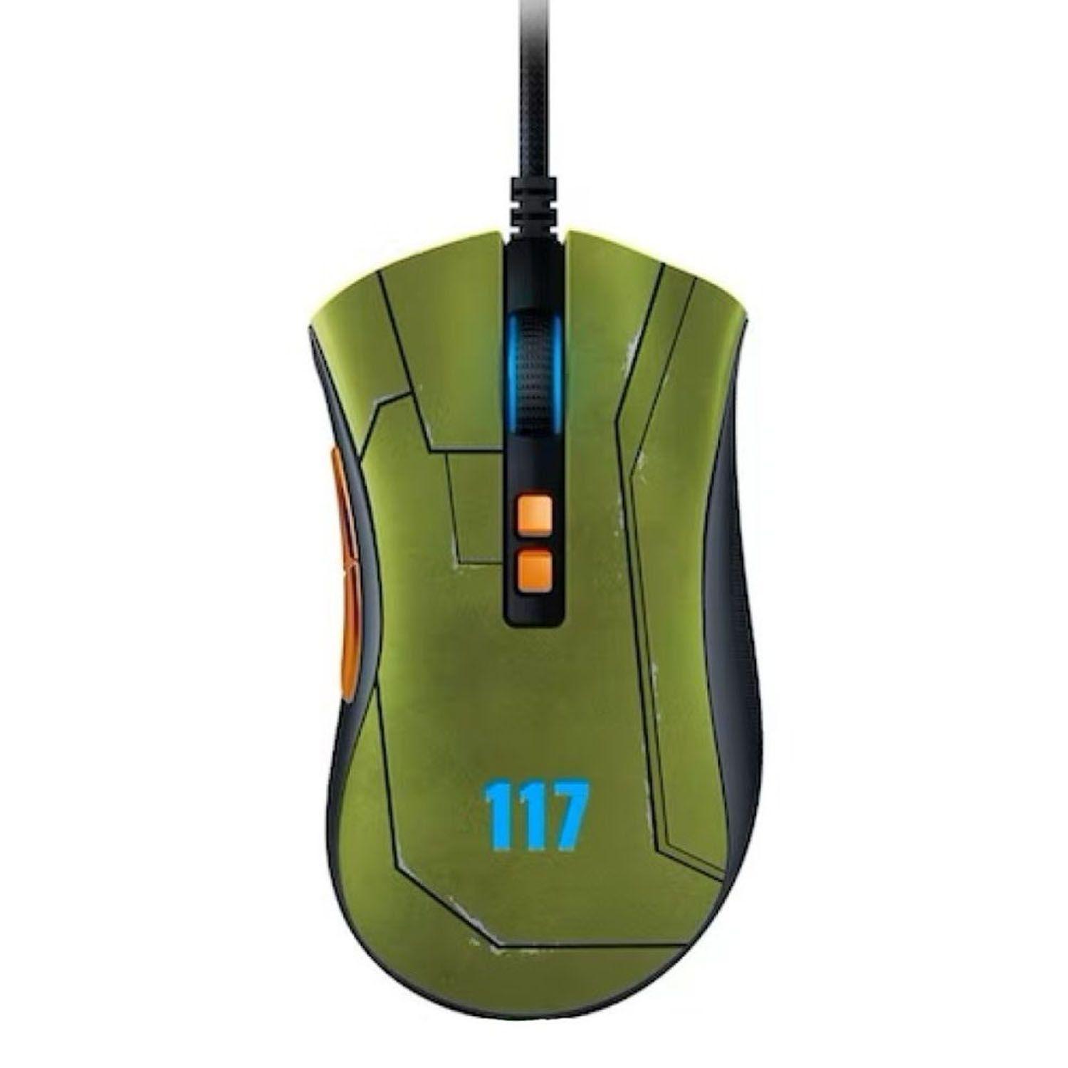 Mouse Gamer Razer Deathadder V2 Halo Infinite Edicion-0
