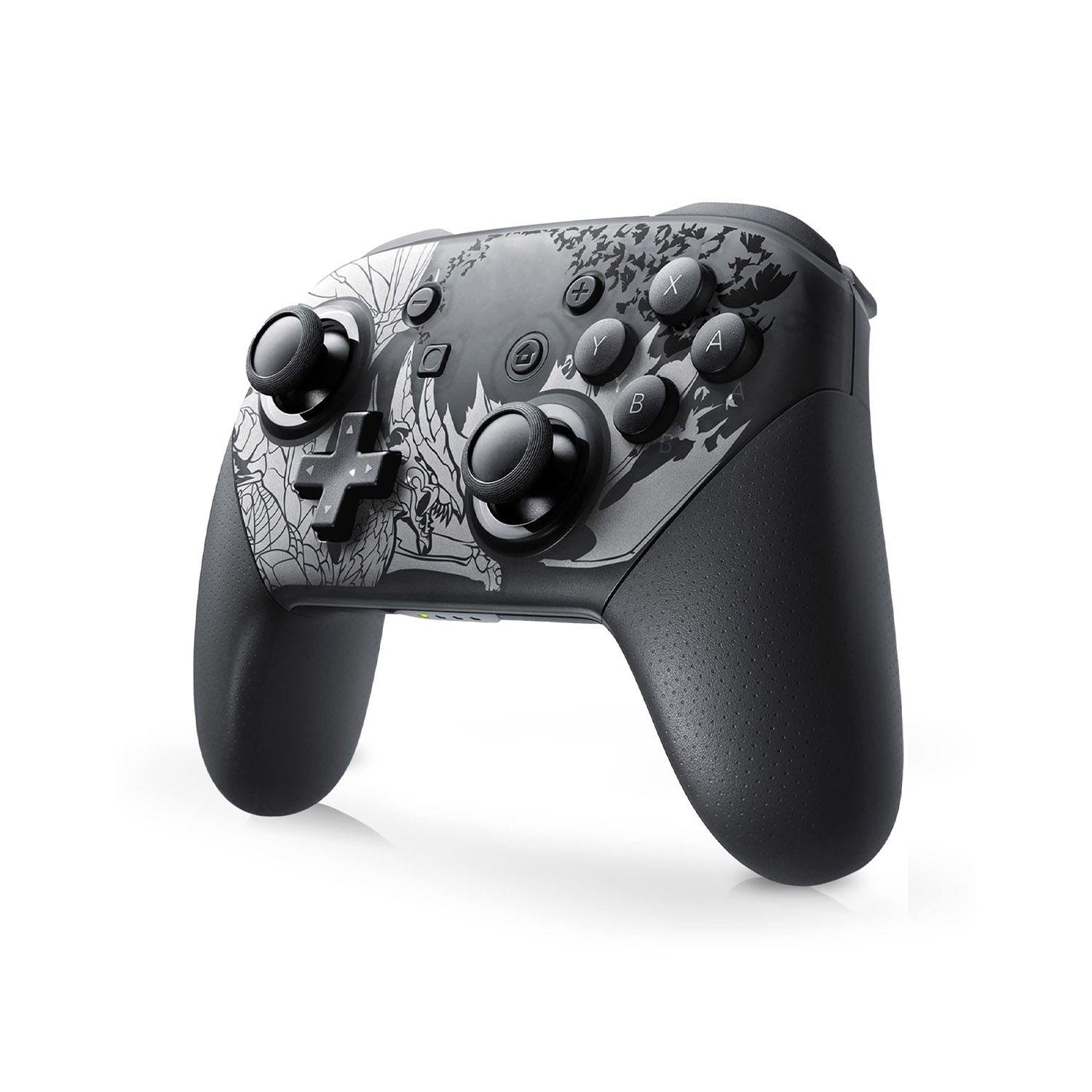 Gamepad Pro Bluetooth Compatible Pc y Switch - Negro Plata-0
