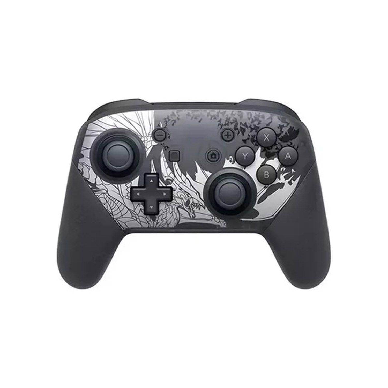 Gamepad Pro Bluetooth Compatible Pc y Switch - Negro Plata-1
