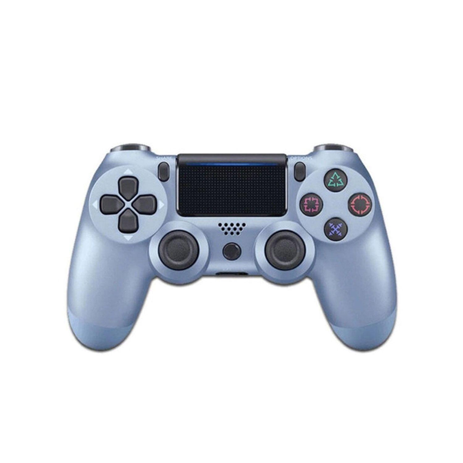 Control Doubleshock Inalambricos Metal blue + Cable De Carga-0