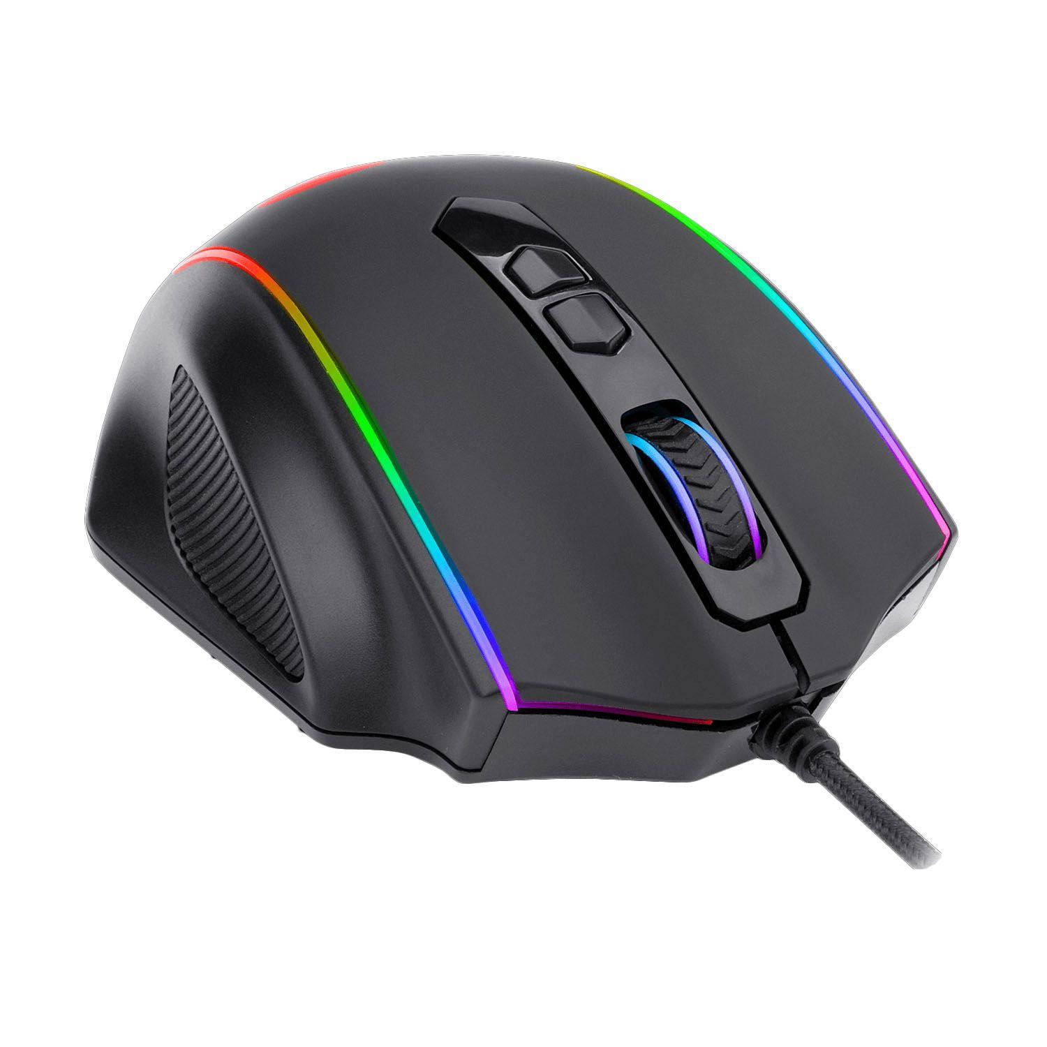 Mouse Gamer Redragon Vampire M720-RGB Negro - Crazygames-1