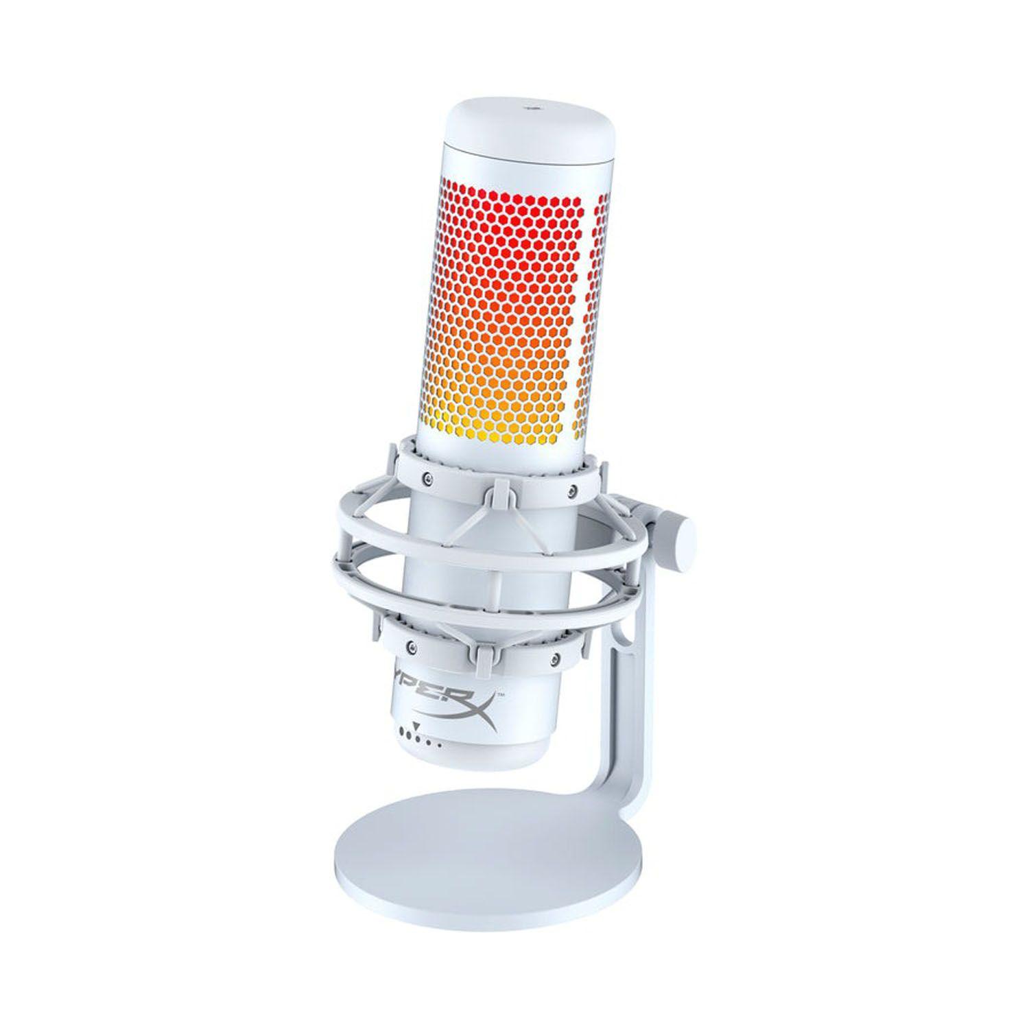 Microfono Gamer HyperX Quadcast S White Rgb - Crazygames-0