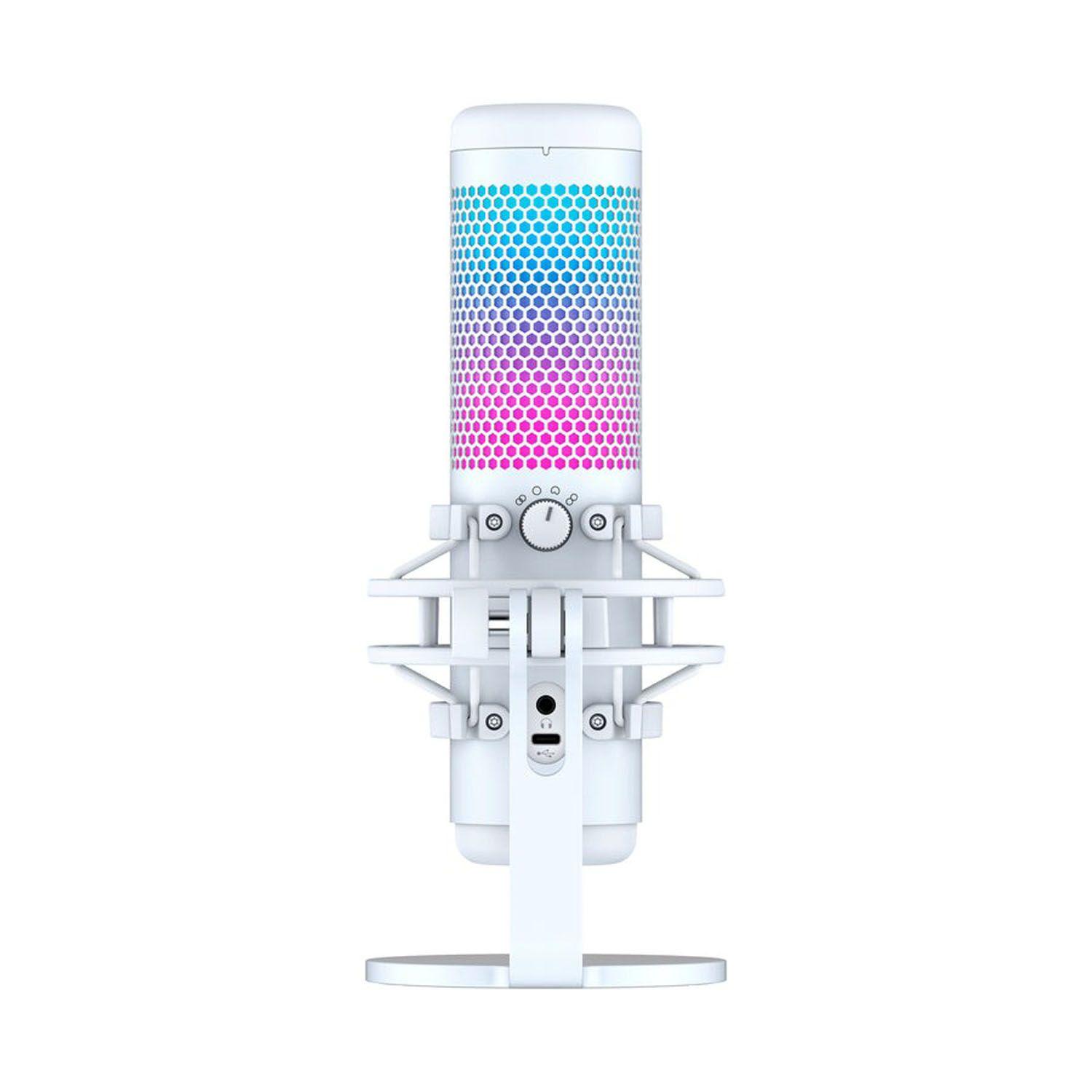 Microfono Gamer HyperX Quadcast S White Rgb - Crazygames-2