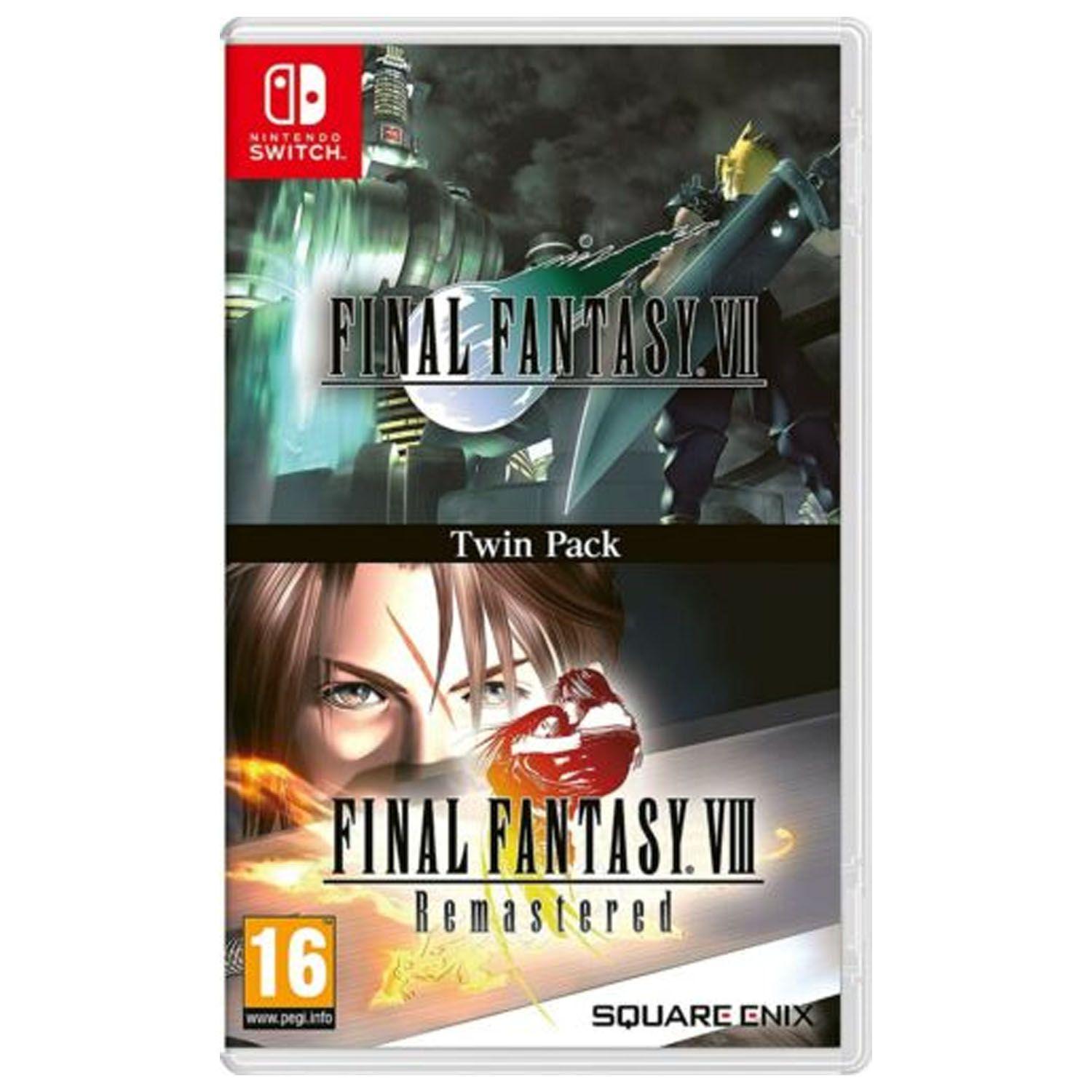 Final Fantasy 7 y Final Fantasy 8 Remastered Twin Pack EU-0